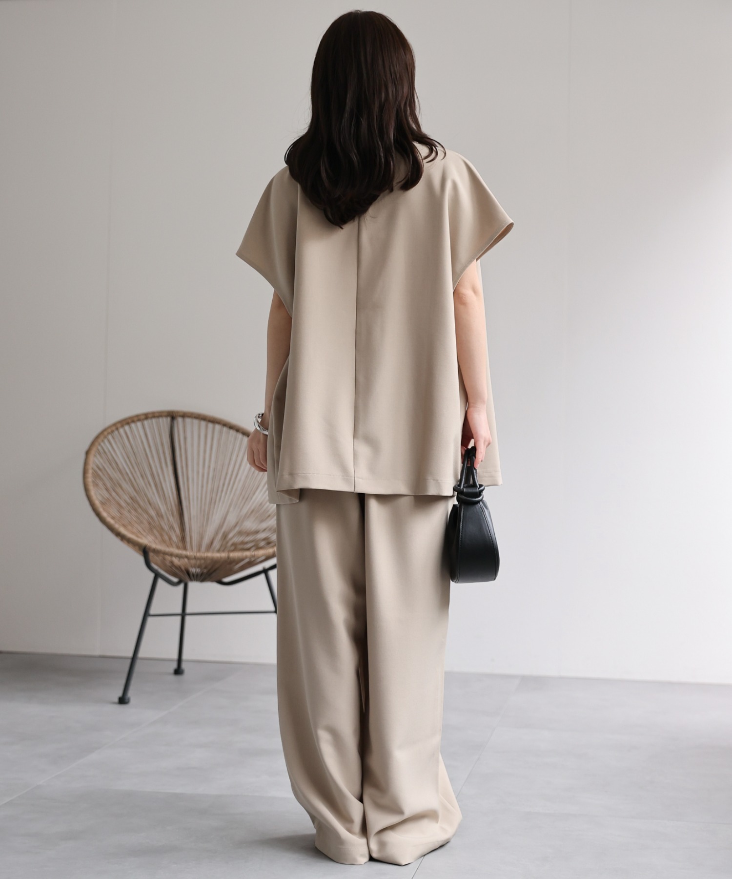 model：156cm 着用サイズ：FREE