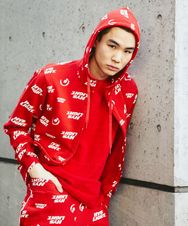 HYS LIGHT総柄パーカー