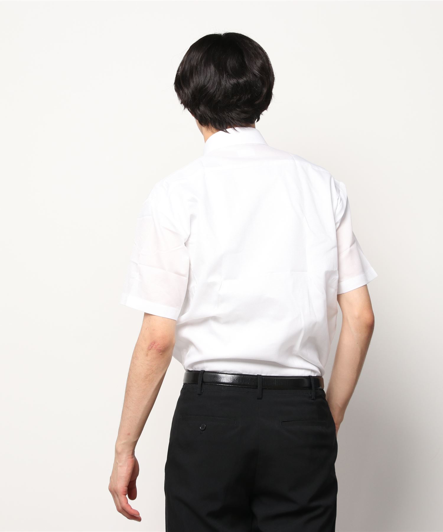 TOKYO SHIRTS形態安定ノーアイロン レイヤードクール 誕生日/お祝い ボタンダウン 半袖ビジネスワイシャツ