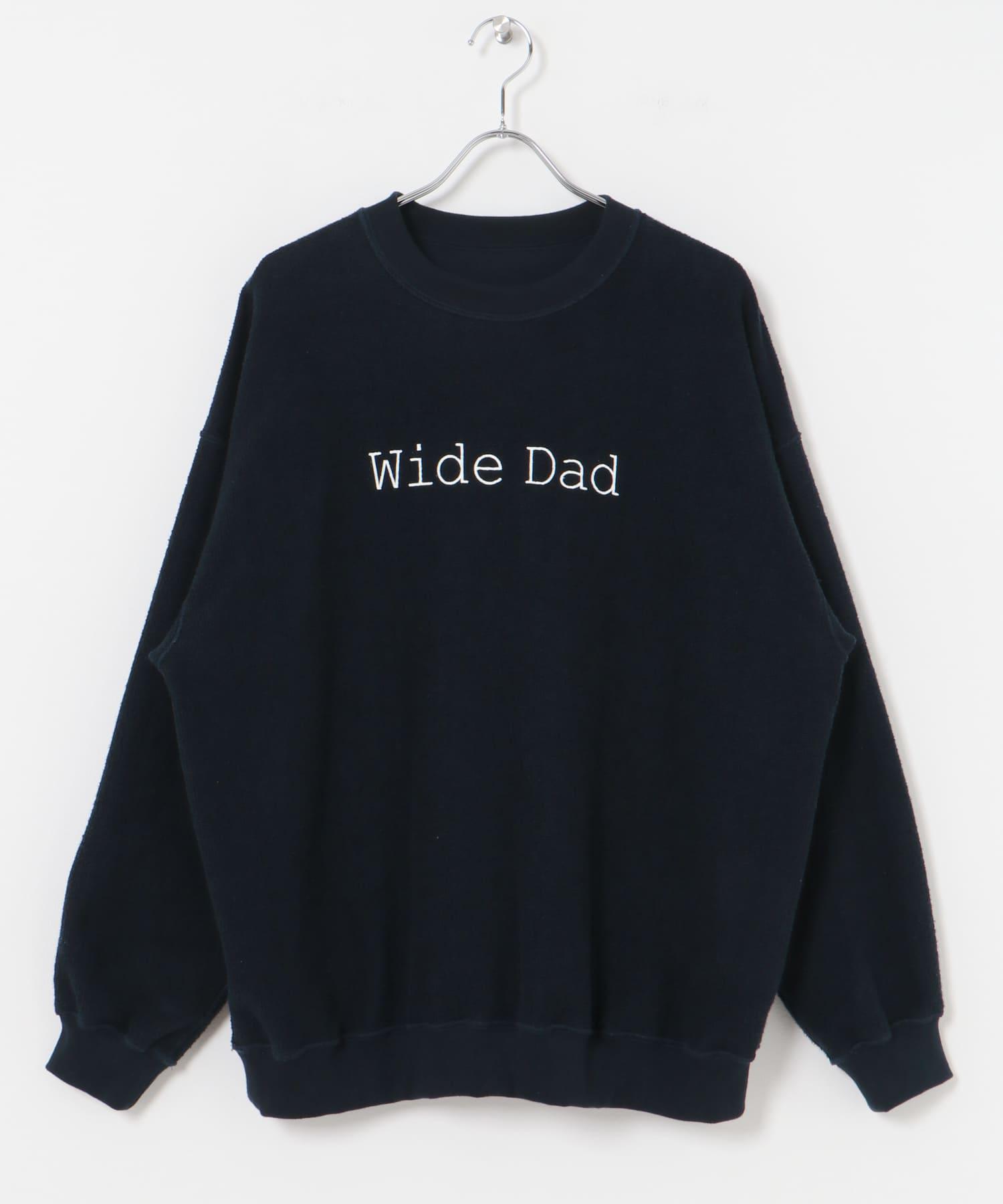 SUPER WIDE SWEAT CREWNECK