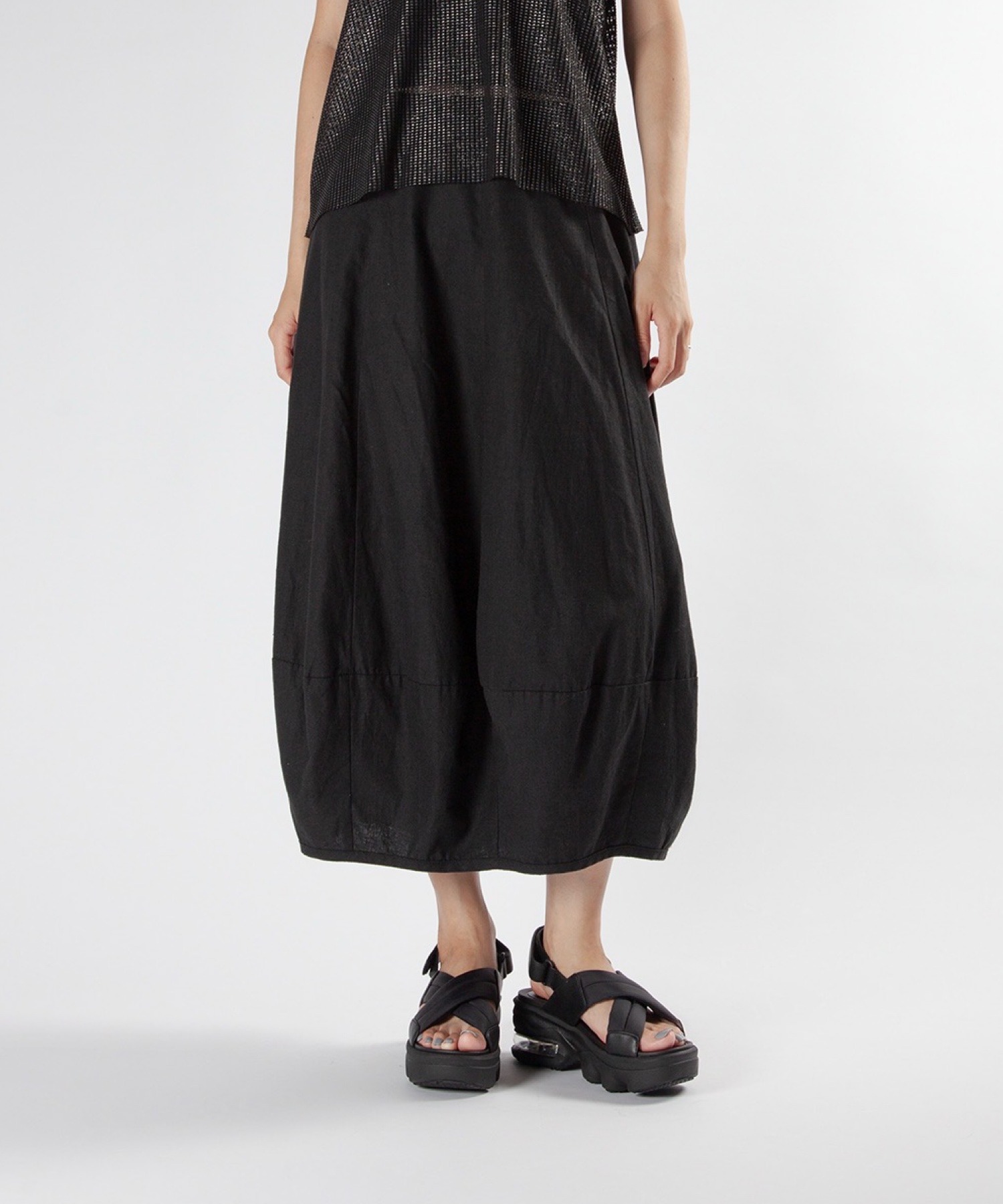厚底】パデッドクロス スポーツサンダル ALL BLACK│Jeffrey Campbell