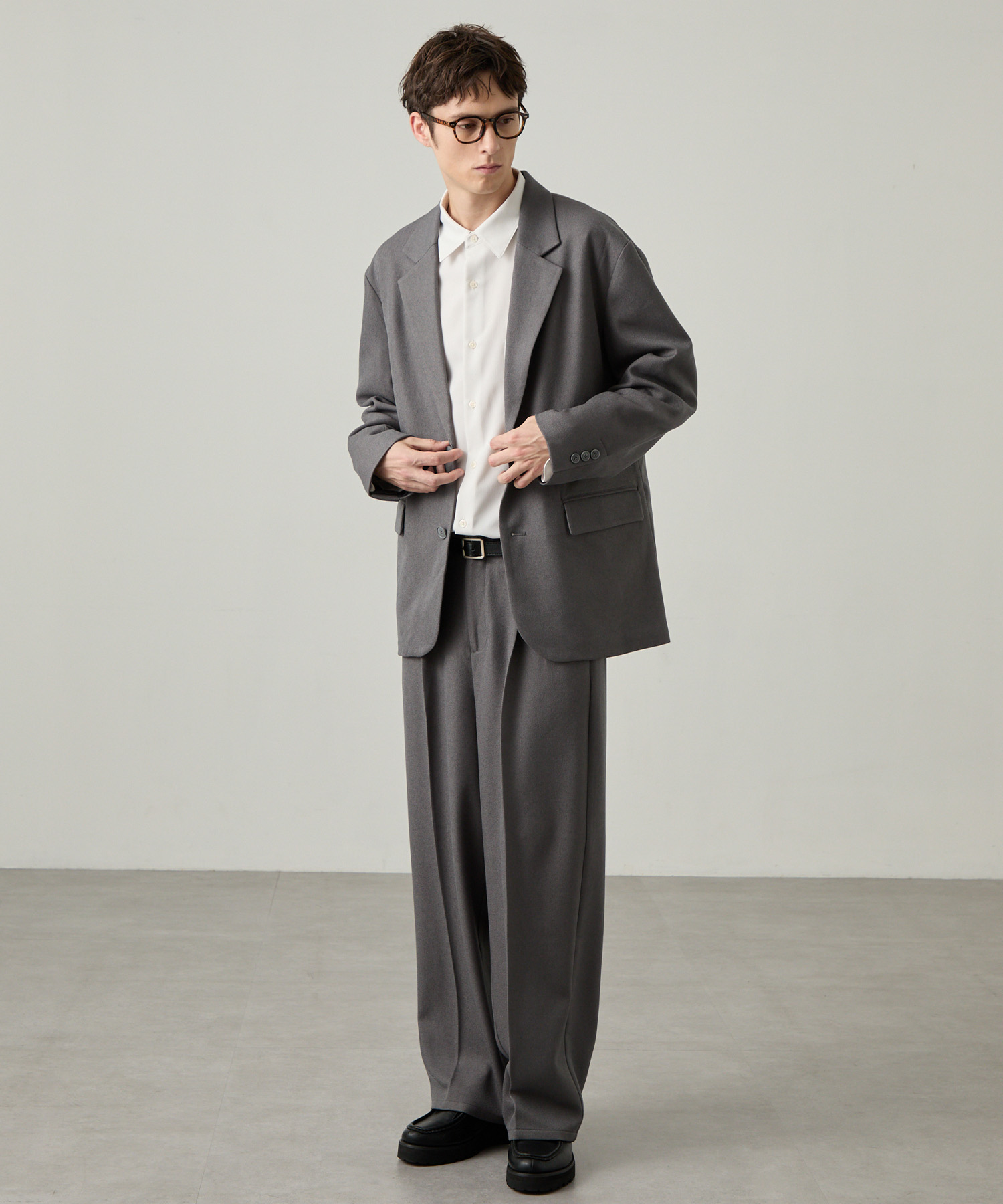 EASENCE】＜DAILY REFINEDシリーズ＞ウーリッシュツイル ベーシック