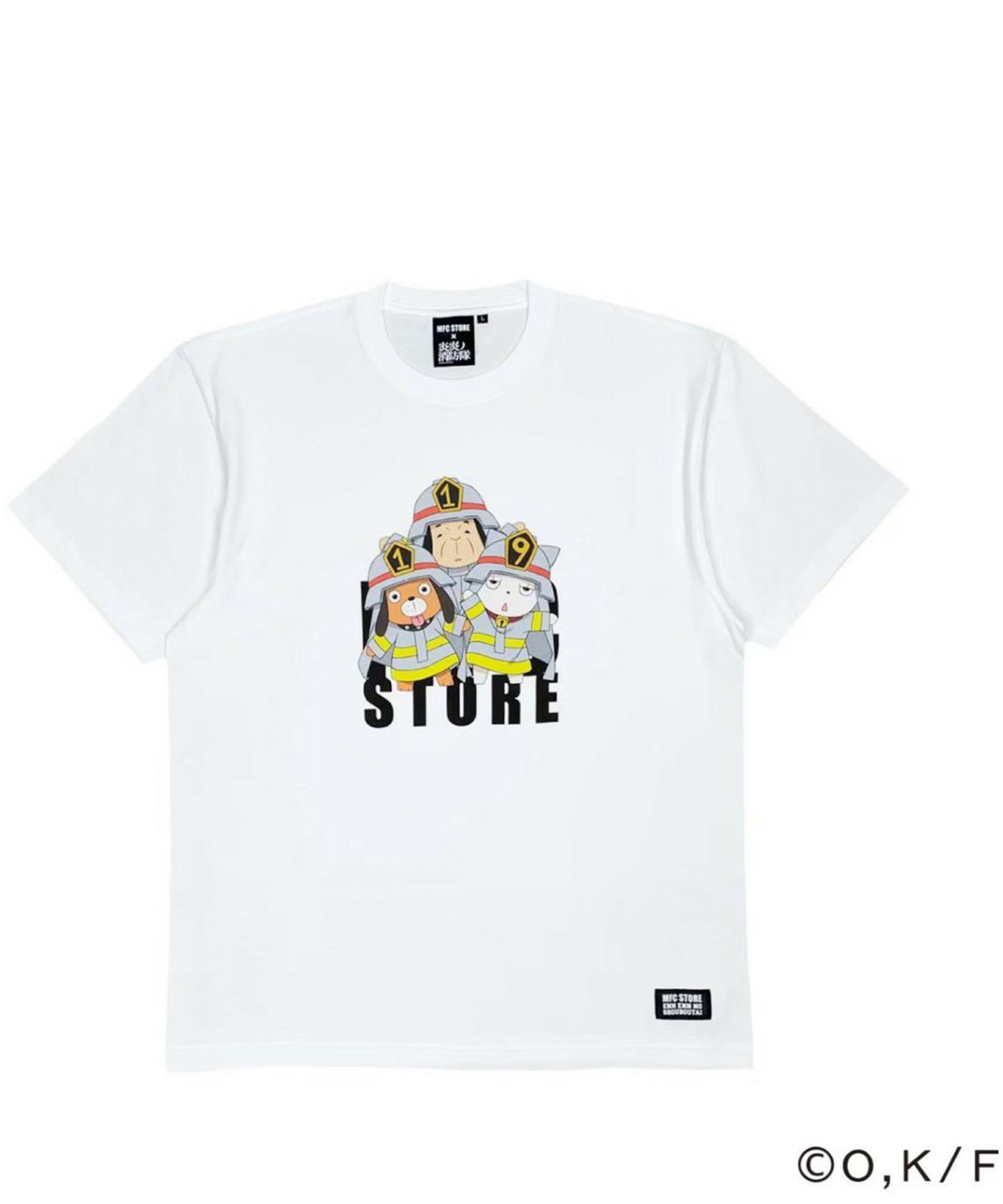 MFC STOREMFC STORE LOGO × TEE 119 炎炎ノ消防隊