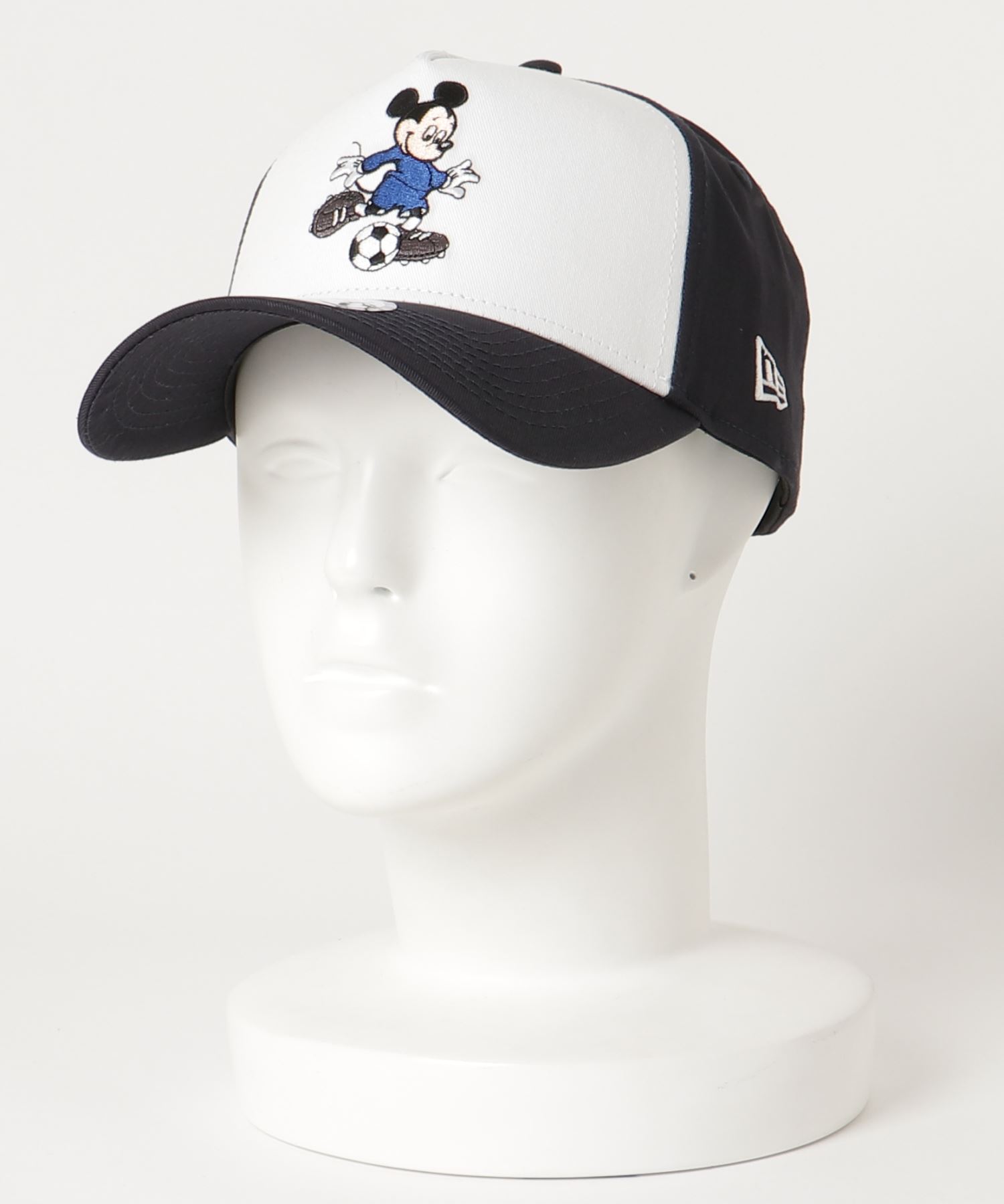 59forty A Frame ディズニー ミッキー サッカー ホワイト ネイビー Sas Unibuc Ro