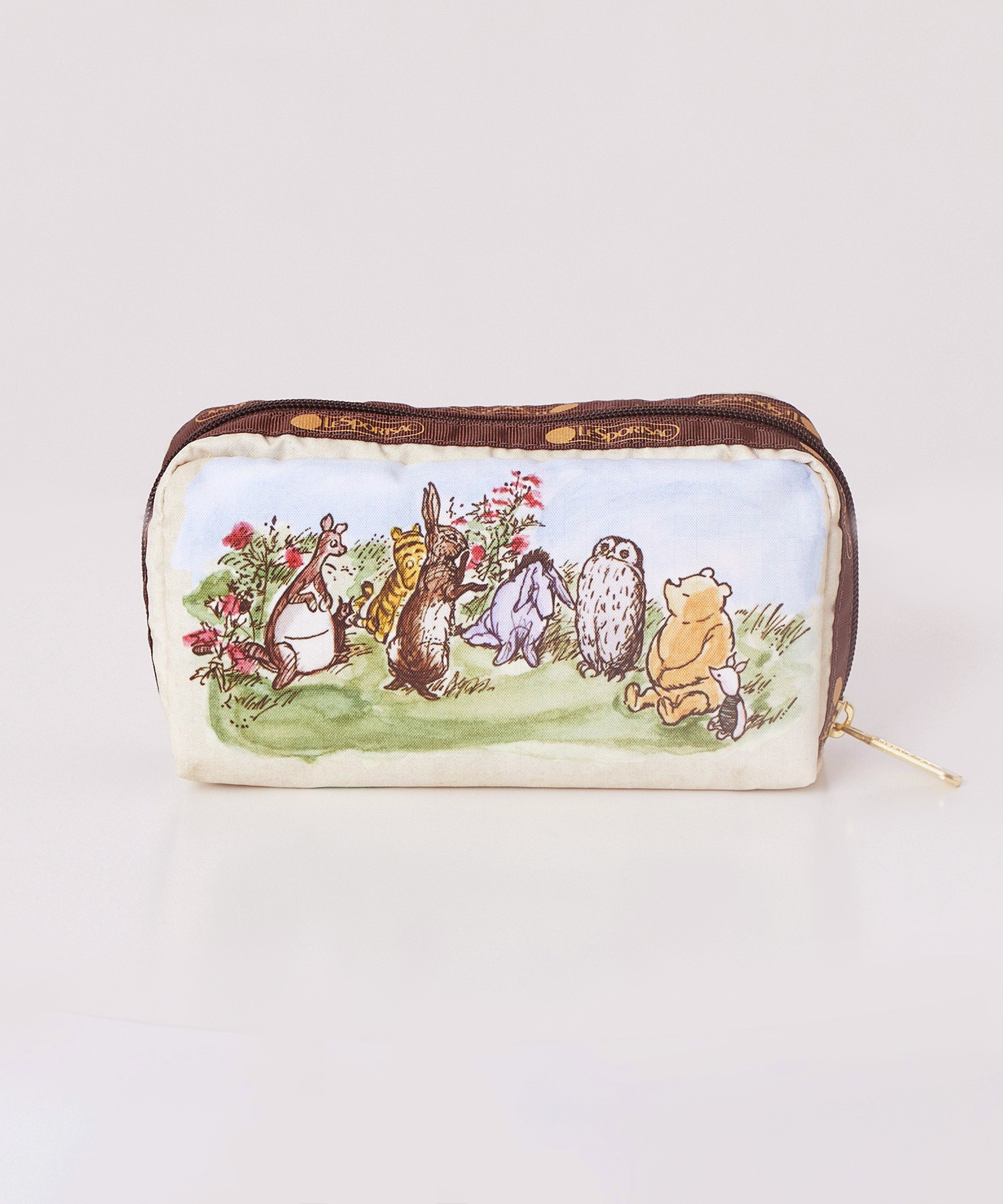 Lesportsac Disney Classic Pooh Collection Rectangular Cosmetic クラシックプー フレンズ Gaza Cch Ps