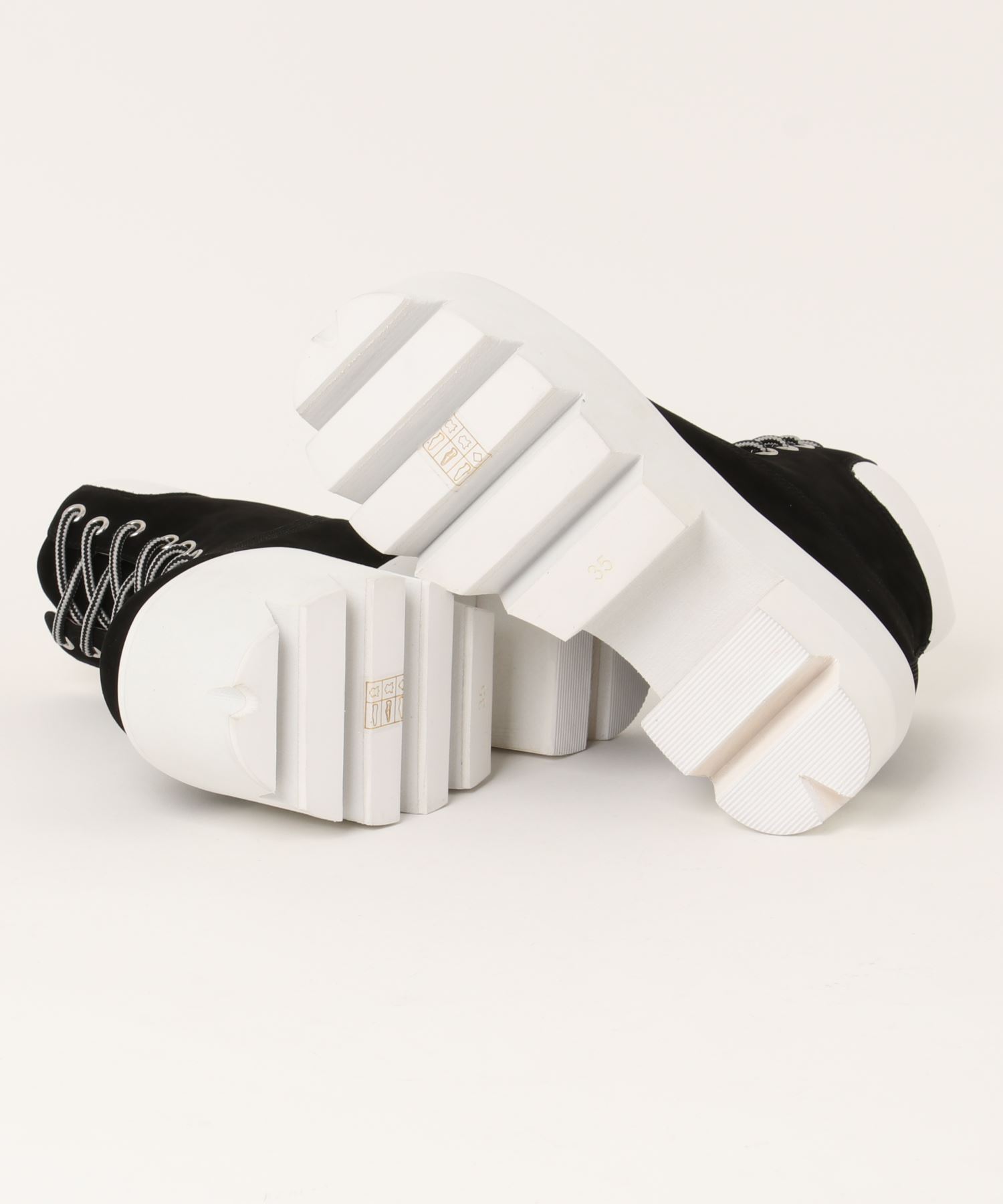 厚底レースアップショートブーツ Jeffrey Campbell│Jeffrey Campbell