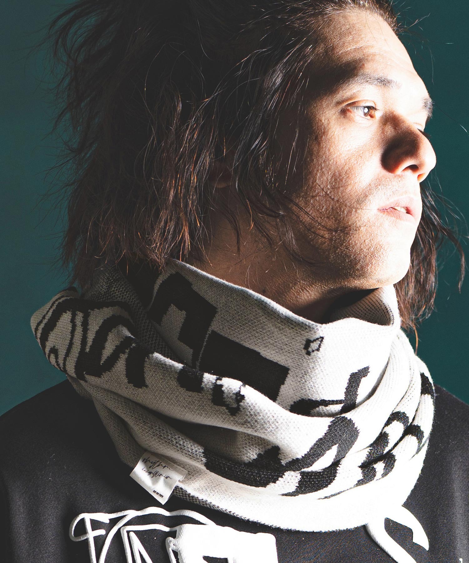 mko12364- Logo jacquard snood スヌード 【公式通販】 mko12364- Logo jacquard snood スヌード 【公式通販】