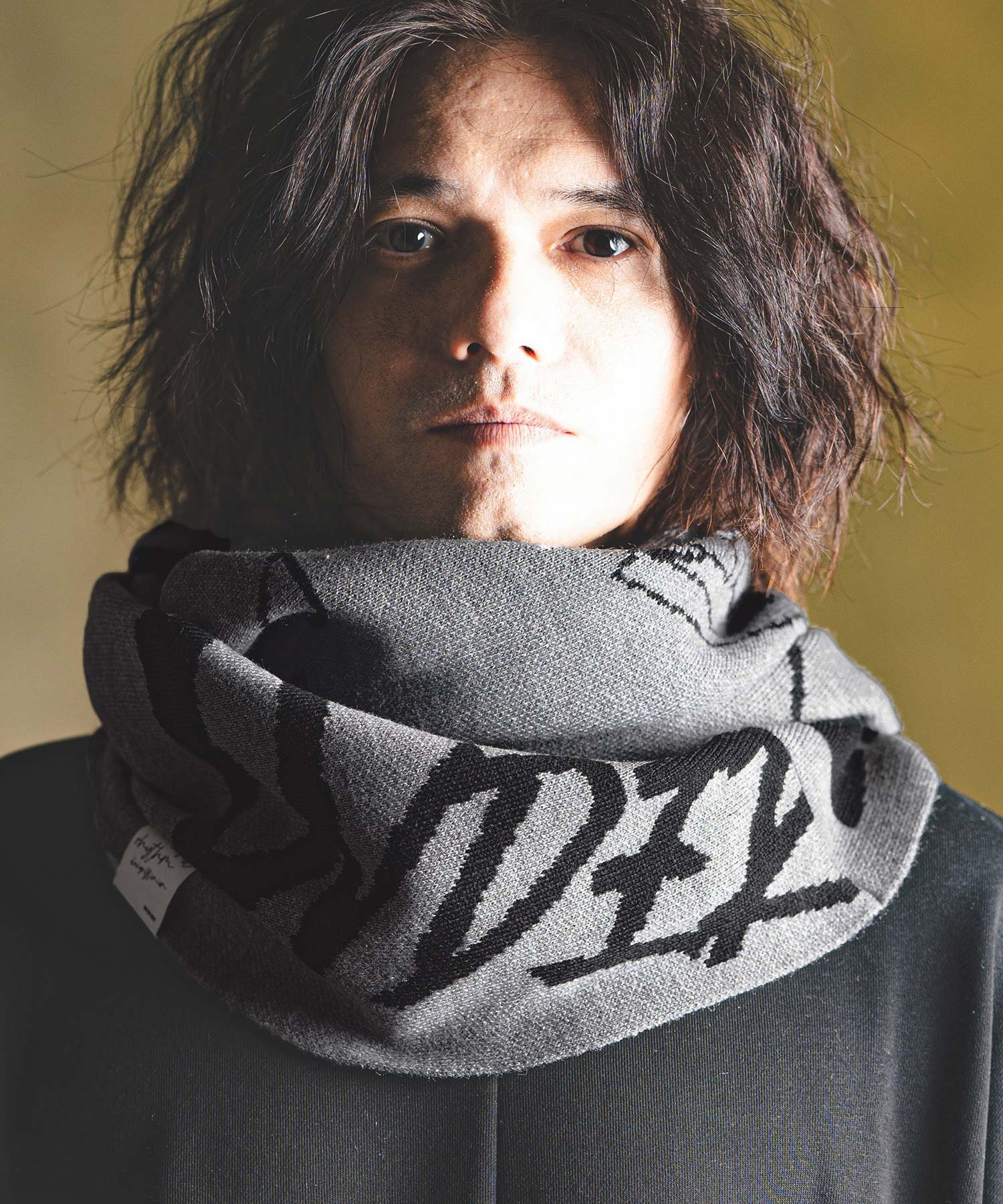 mko12364- Logo jacquard snood スヌード 【公式通販】
