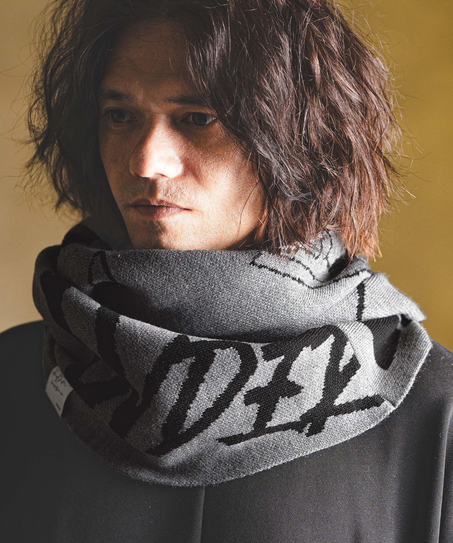 mko12364- Logo jacquard snood スヌード 【公式通販】