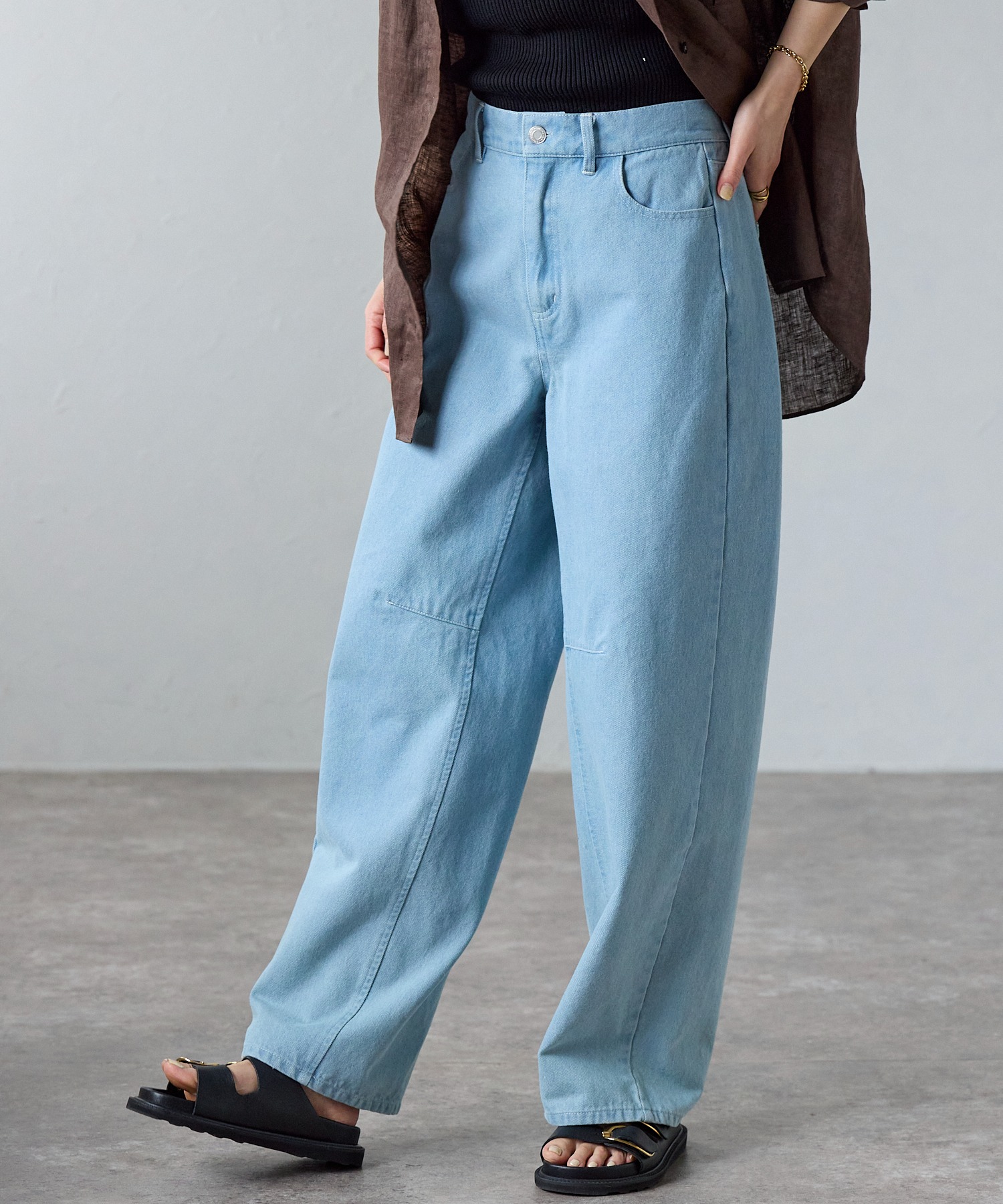 model：166cm / size：F