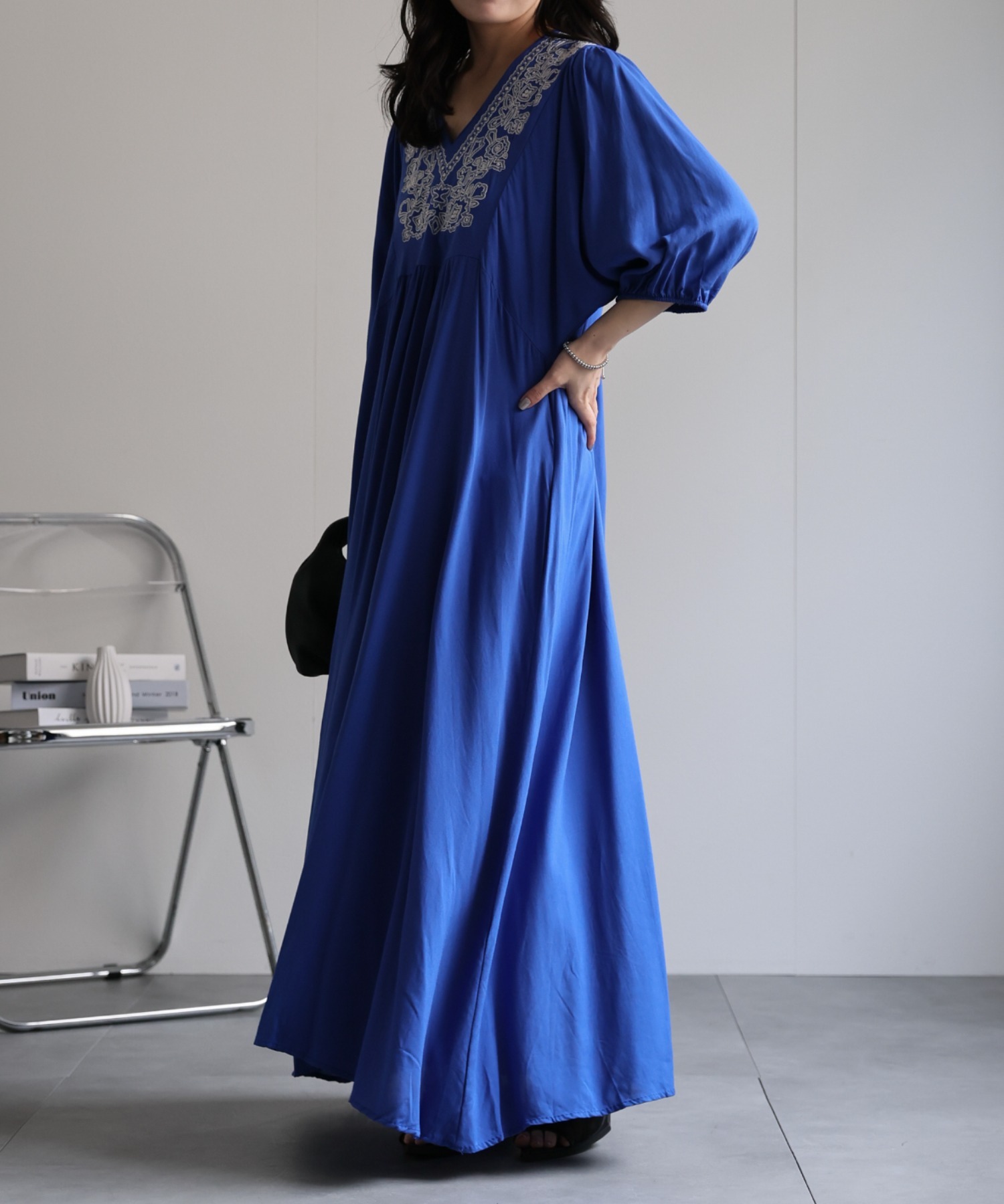 model：156cm 着用サイズ：FREE