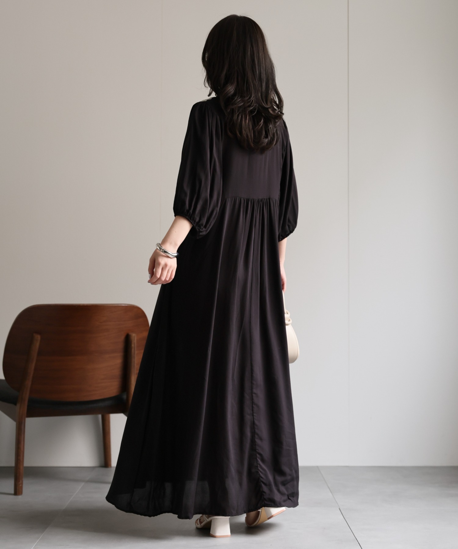 model：156cm 着用サイズ：FREE