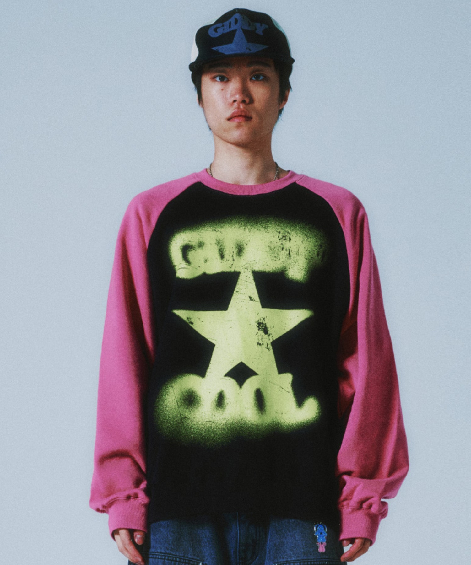 A'GEM/9 × .kom『ISTKUNST/イストクンスト』 G&C STAR RAGLAN 