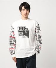 HI FI WOMAN pt リブ付Tシャツ