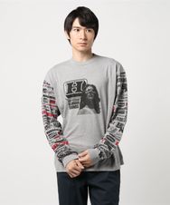 HI FI WOMAN pt リブ付Tシャツ