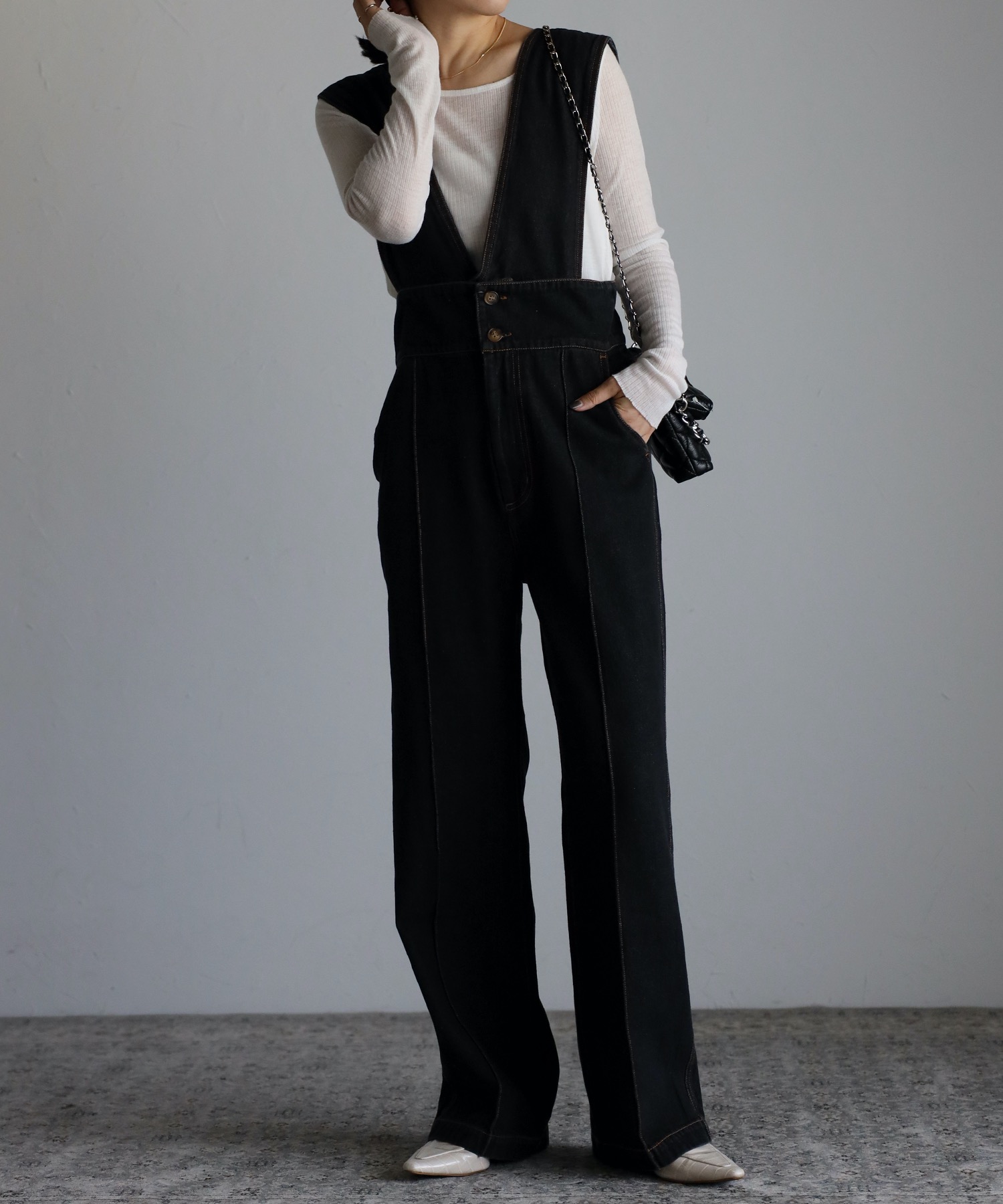 model:162cm  着用サイズ:Mサイズ