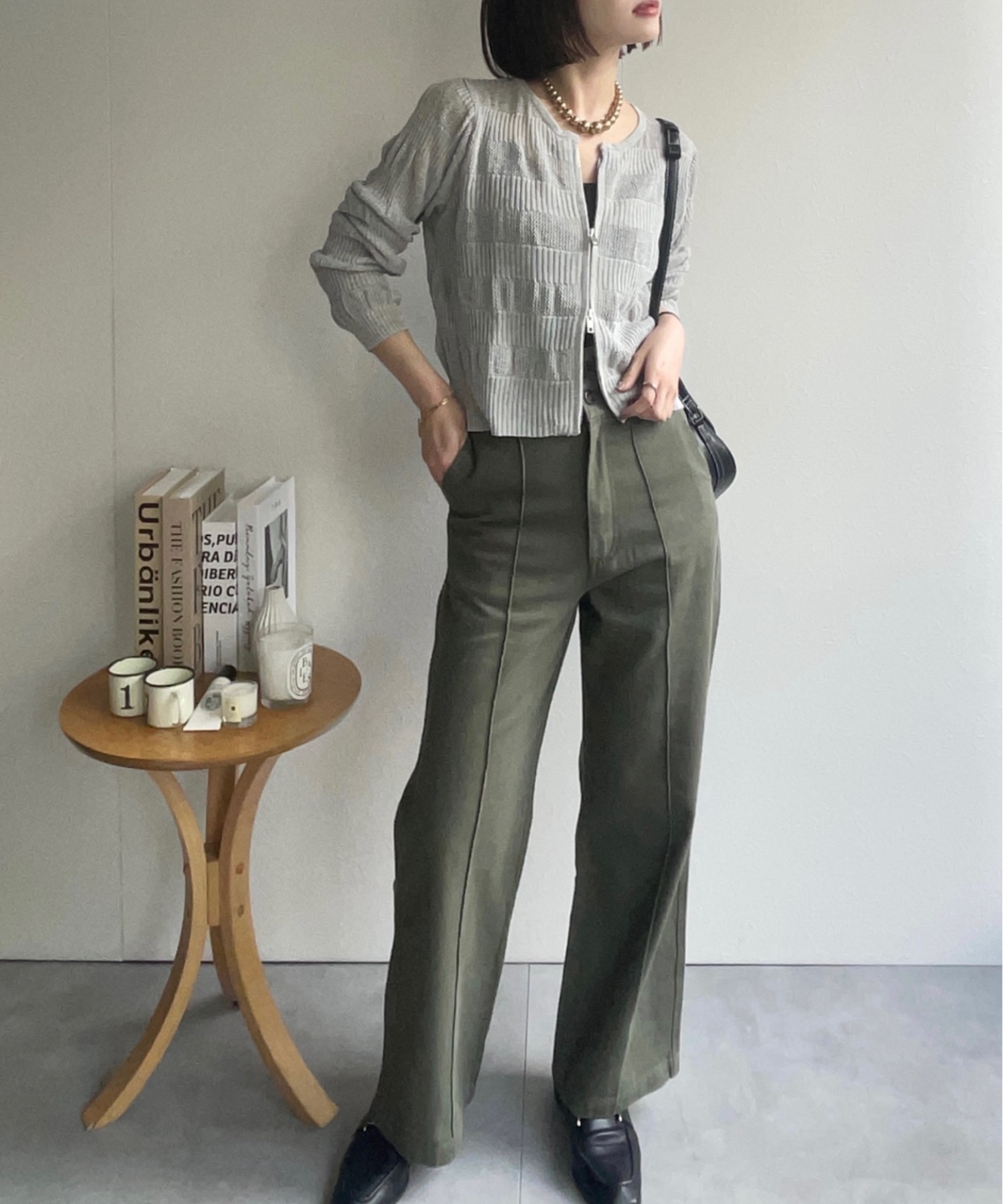 model:162cm  着用サイズ:Lサイズ