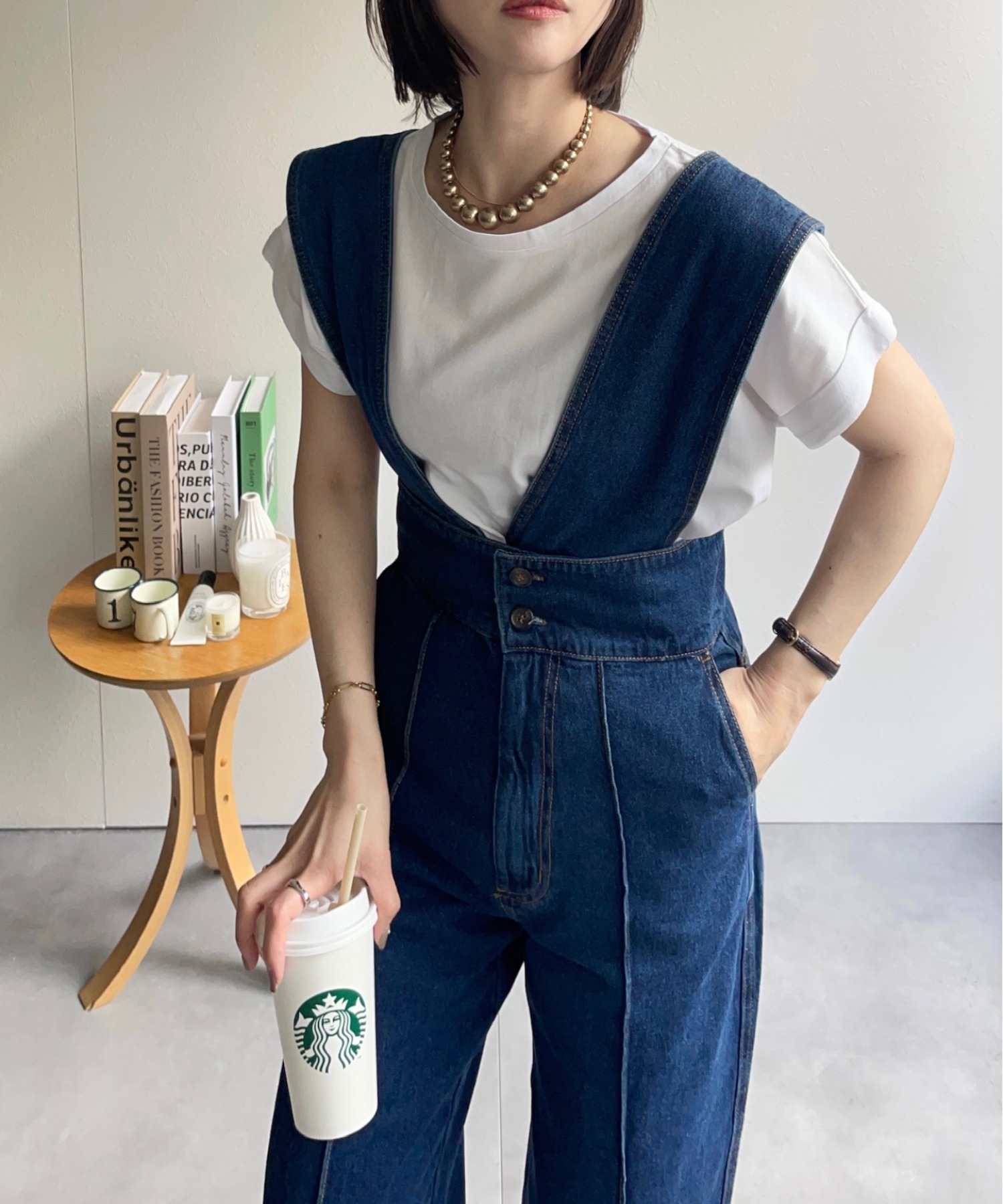 model:162cm  着用サイズ:Lサイズ