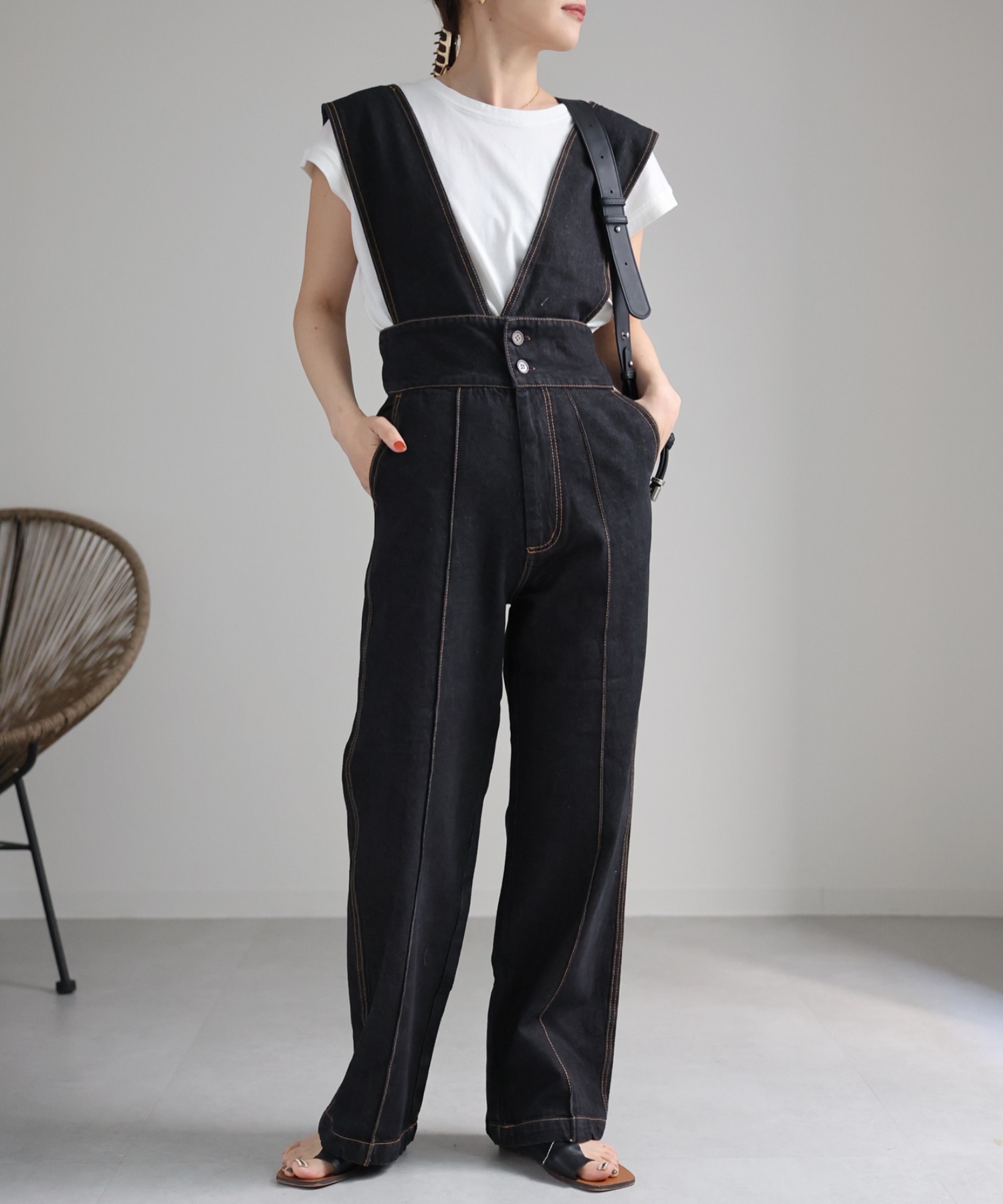 model:162cm  着用サイズ:Mサイズ