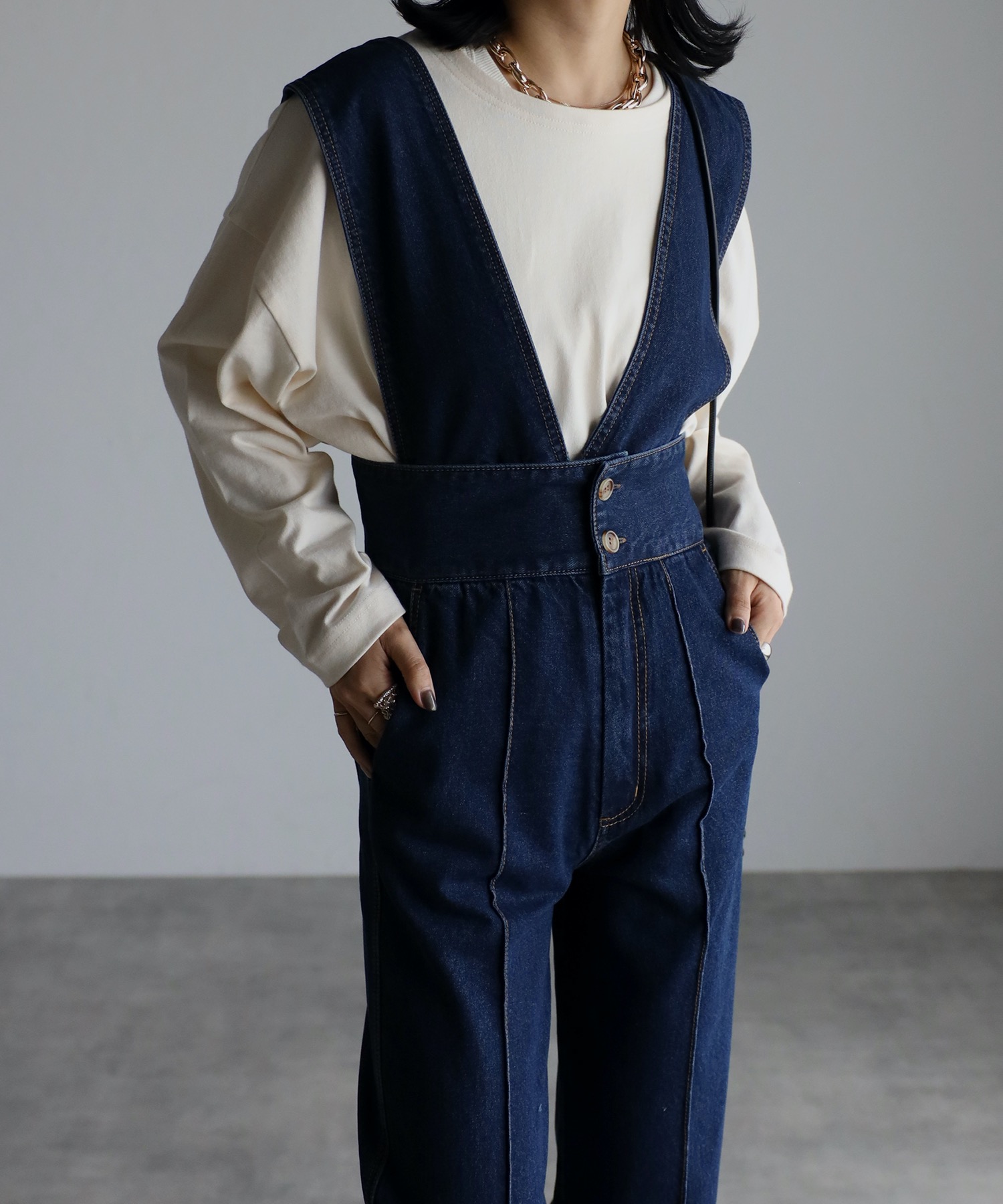 model:162cm  着用サイズ:Mサイズ