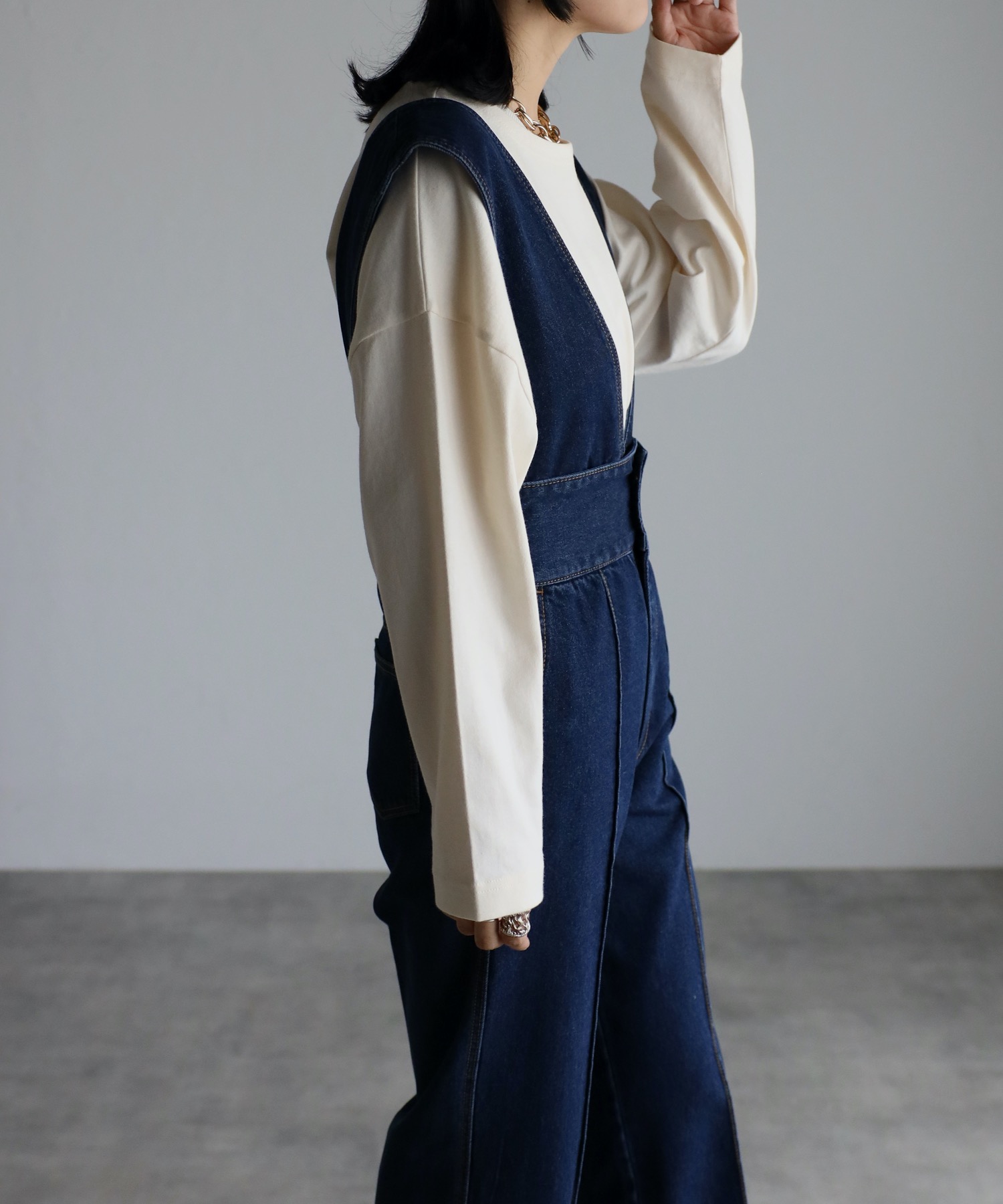 model:162cm  着用サイズ:Mサイズ
