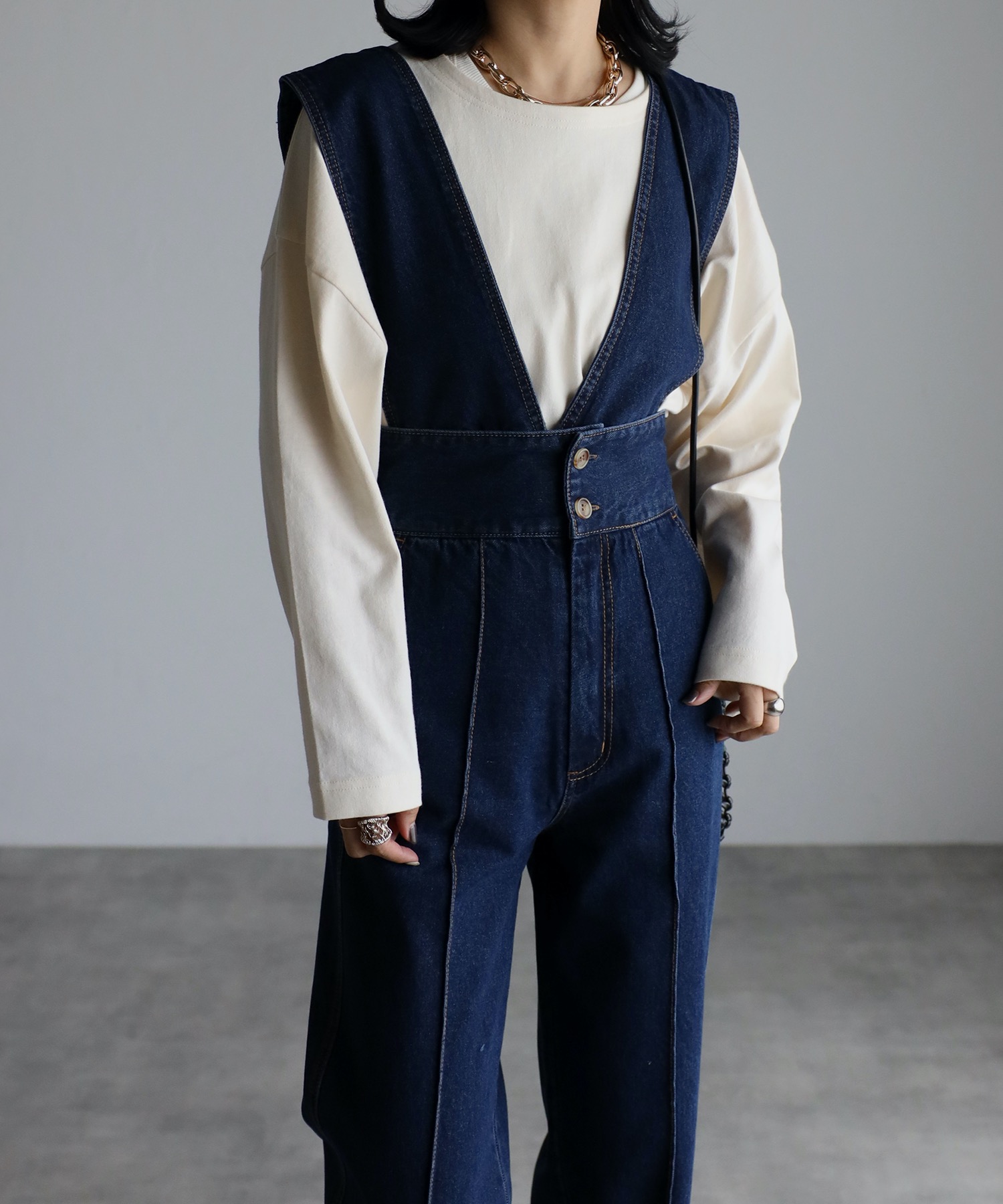 model:162cm  着用サイズ:Mサイズ