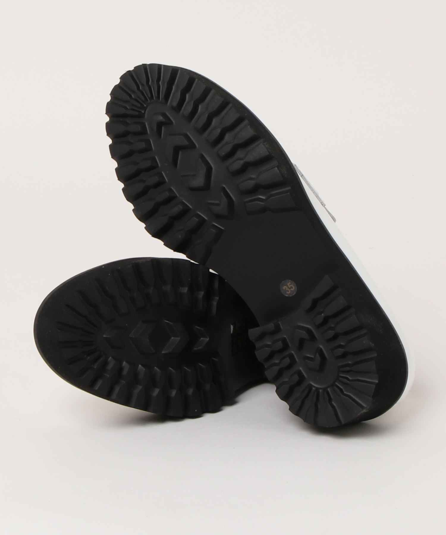 本革/厚底/5.1cm】厚底ローファー ALL BLACK│Jeffrey Campbell