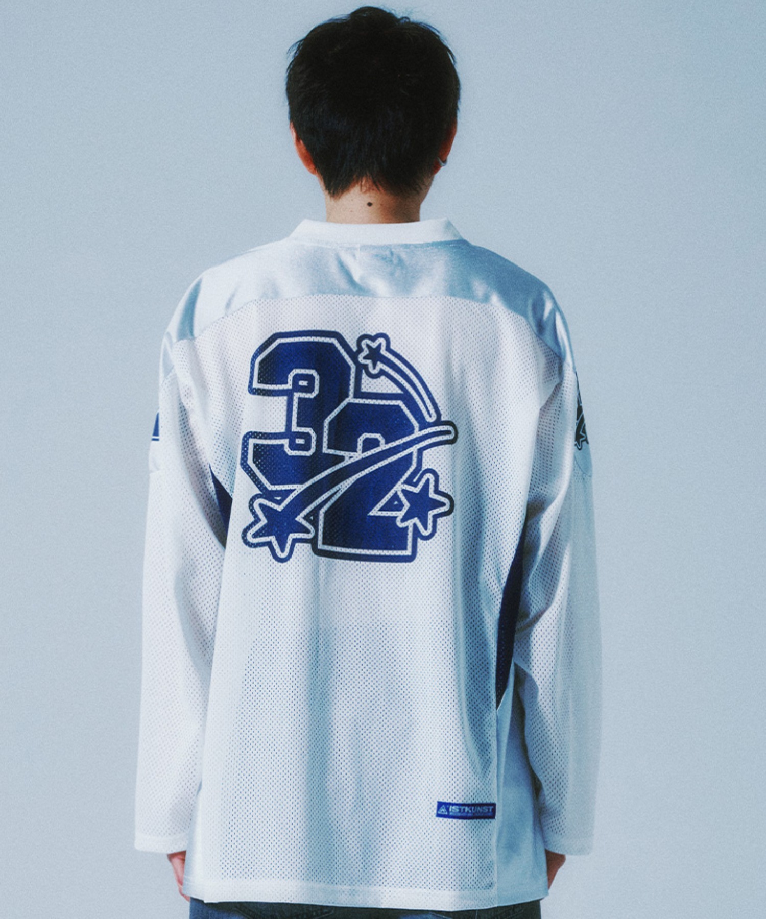 ★ 韓国の大人気【HIDDEN BEHIND】113 FOOTBALL MESH LONGSLEEVE GAME