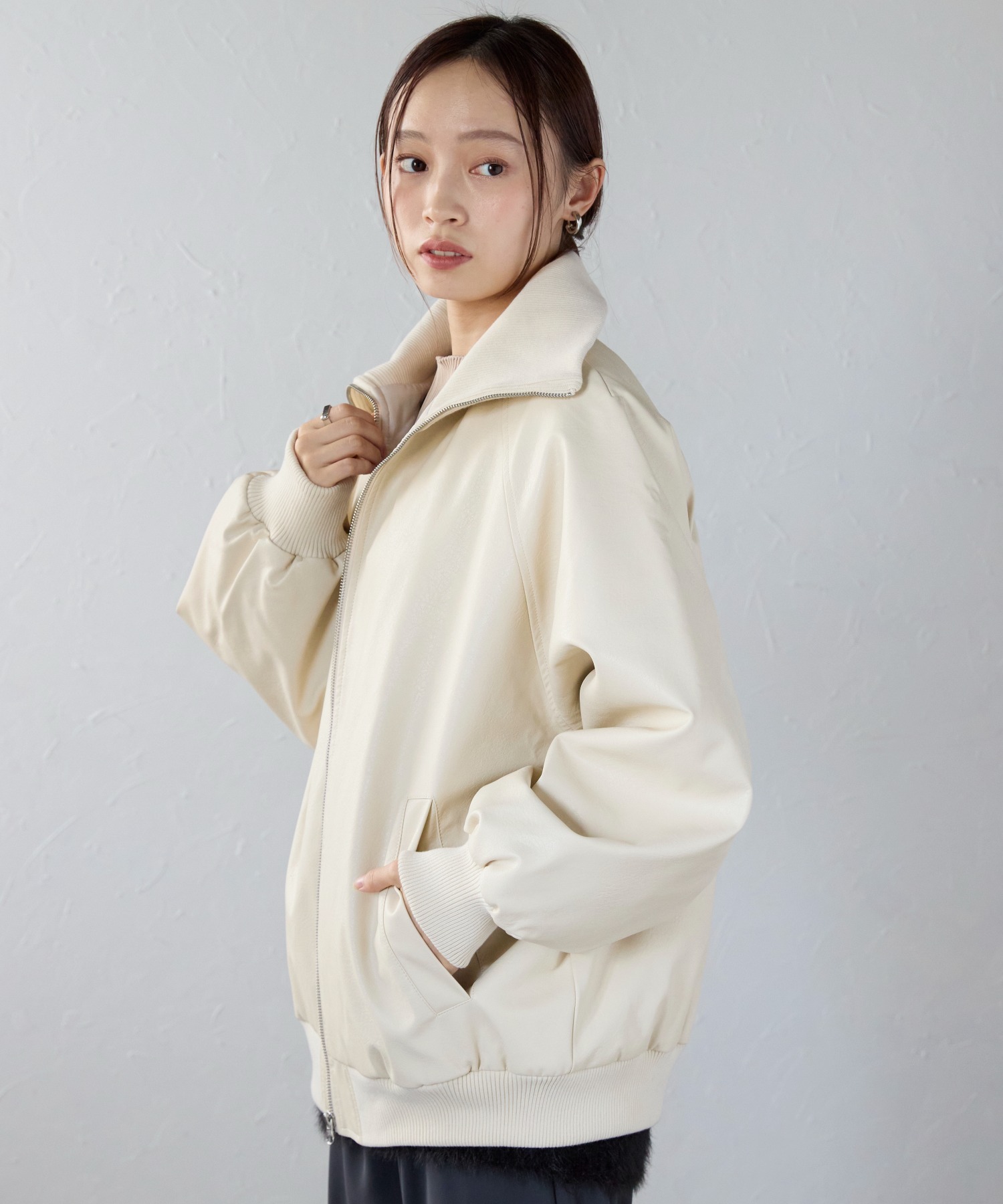 model：158cm 着用サイズ：FREE