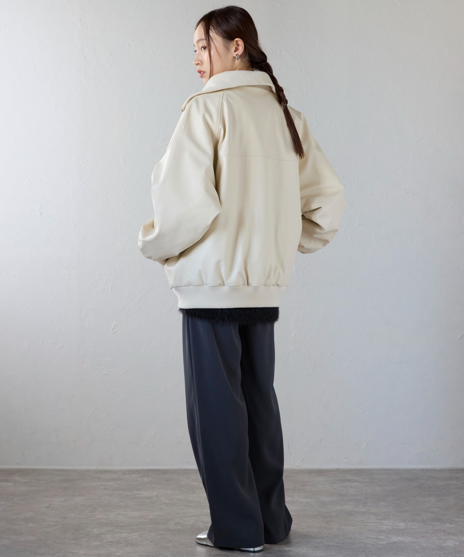 model：158cm 着用サイズ：FREE