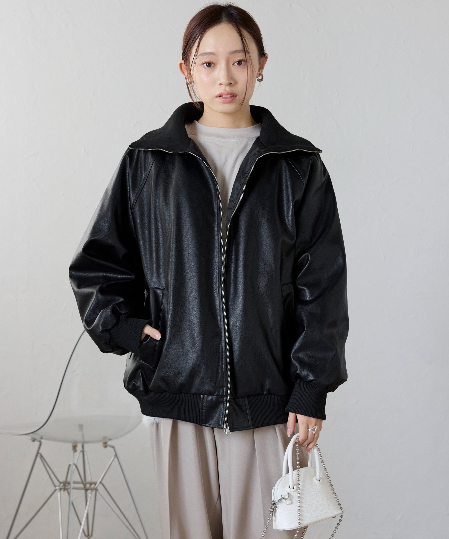 model：158cm 着用サイズ：FREE