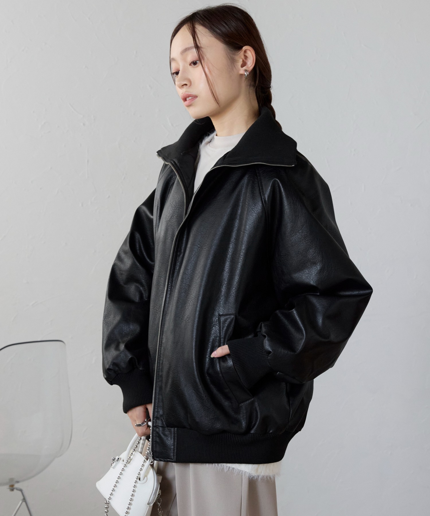 model：158cm 着用サイズ：FREE
