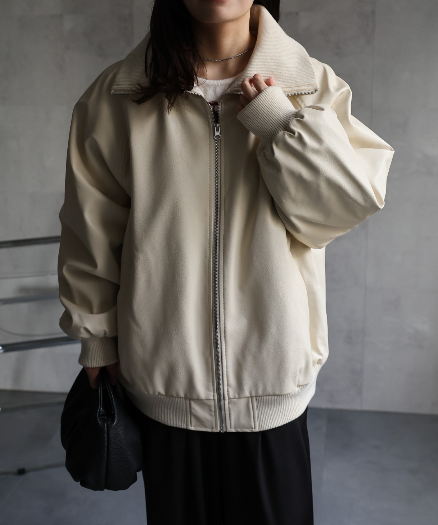 model：156cm 着用サイズ：FREE
