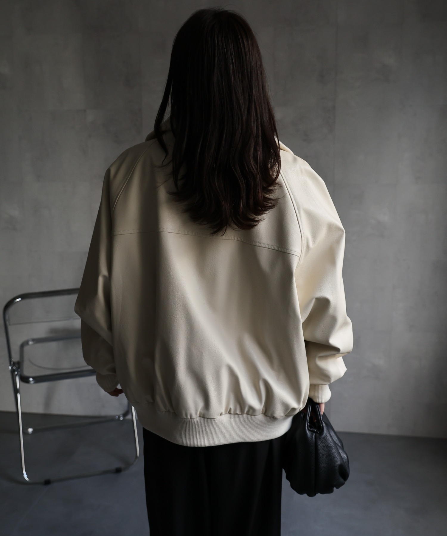 model：156cm 着用サイズ：FREE