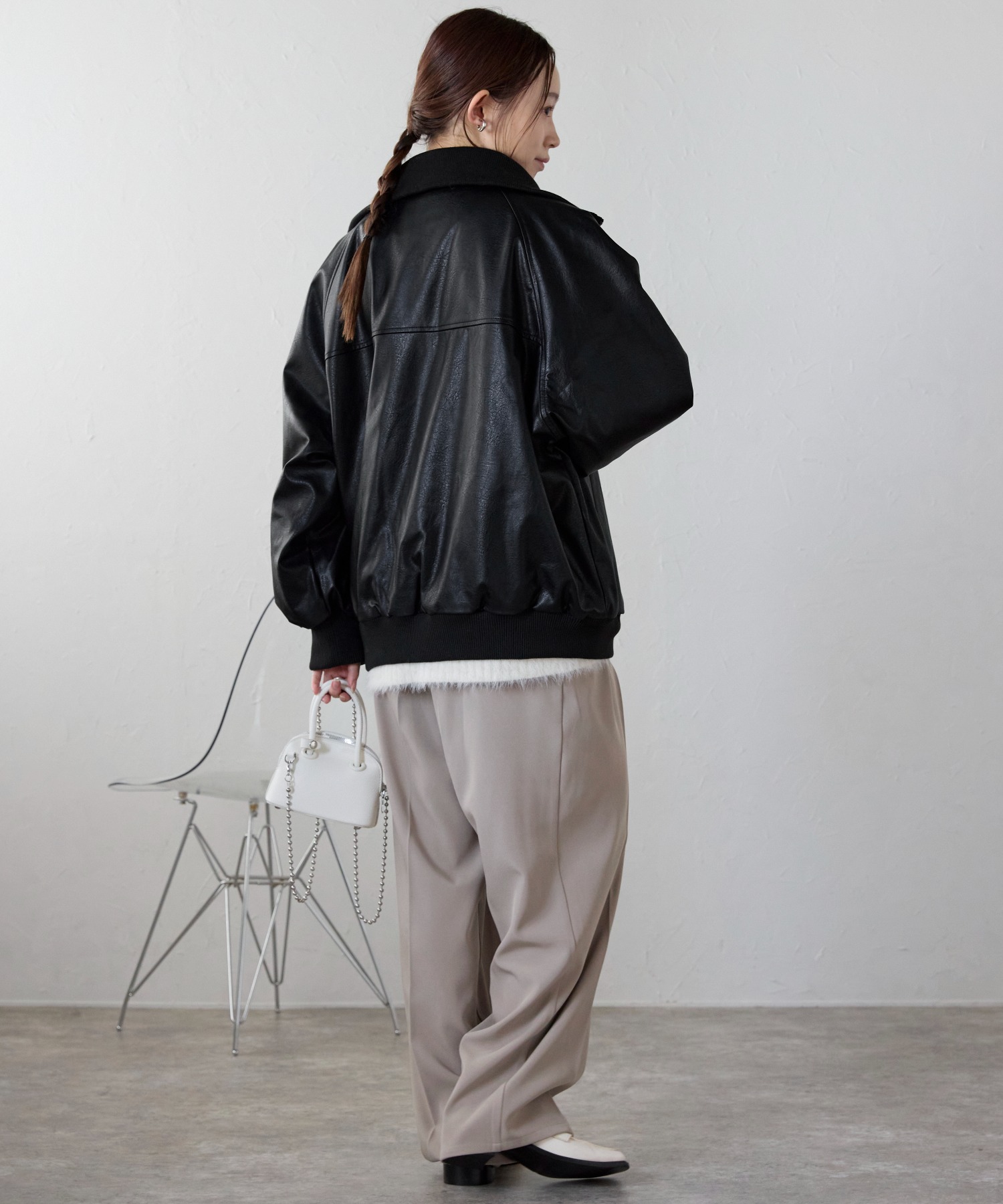 model：158cm 着用サイズ：FREE