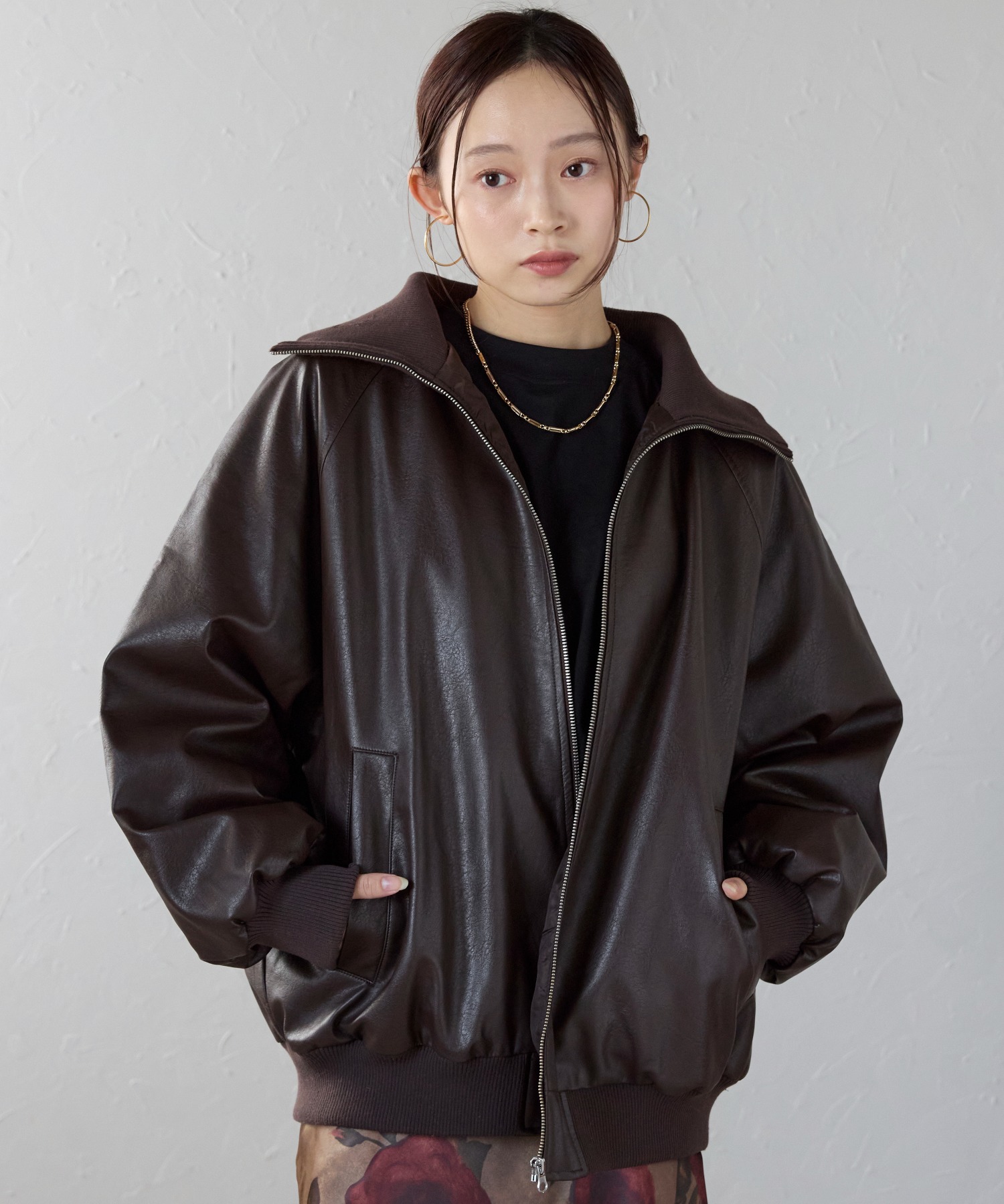 model：158cm 着用サイズ：FREE