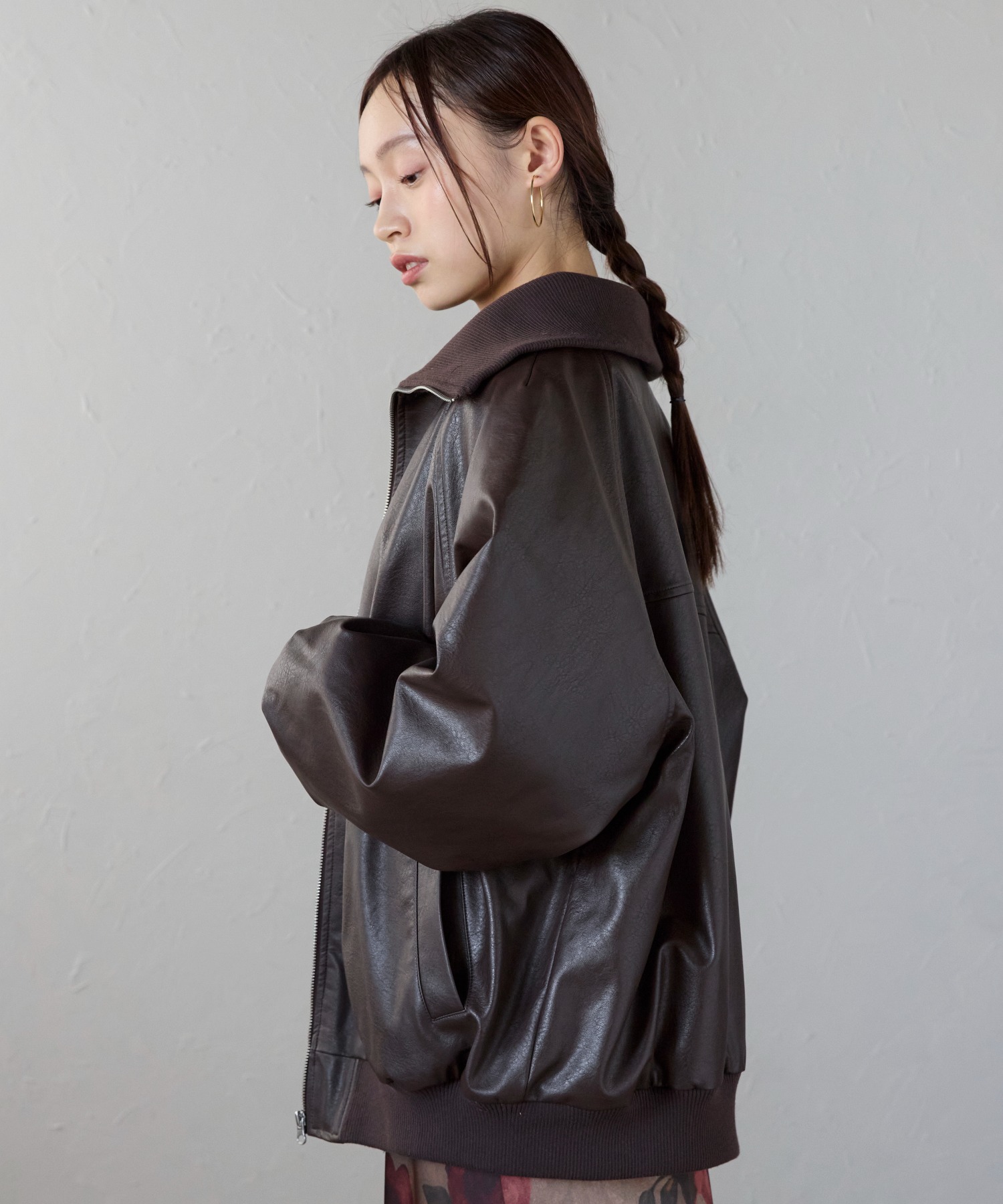 model：158cm 着用サイズ：FREE