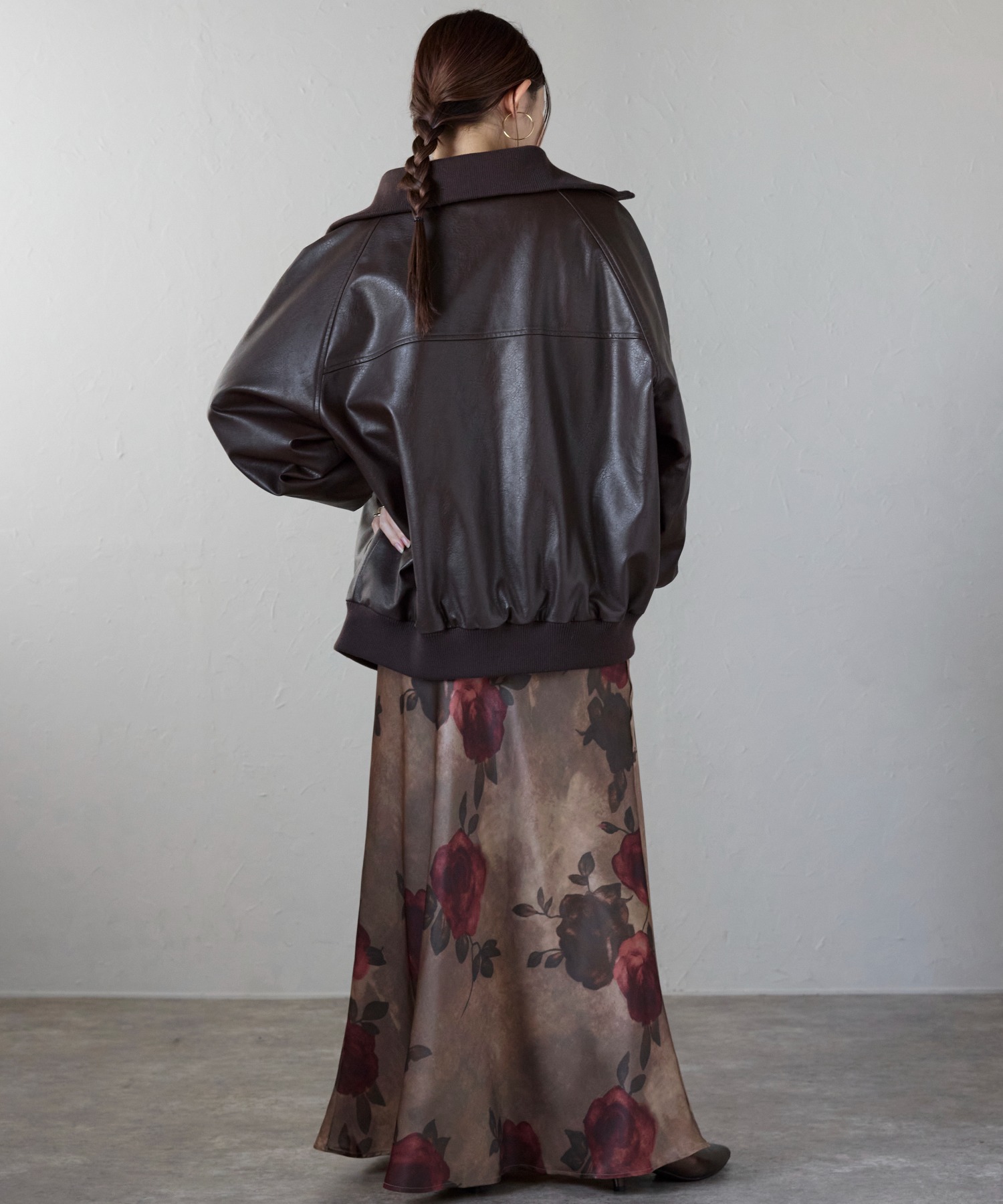 model：158cm 着用サイズ：FREE