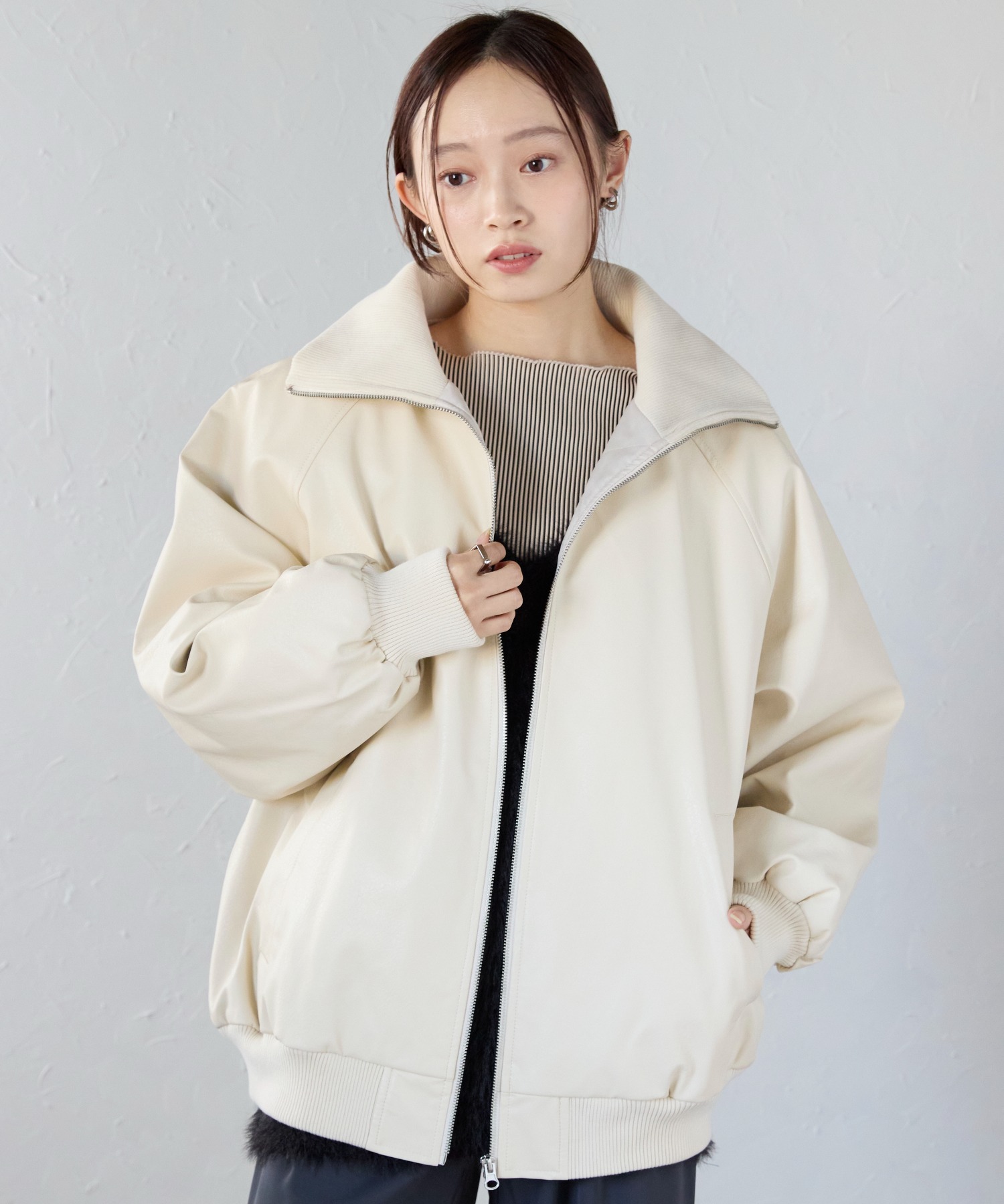 model：158cm 着用サイズ：FREE