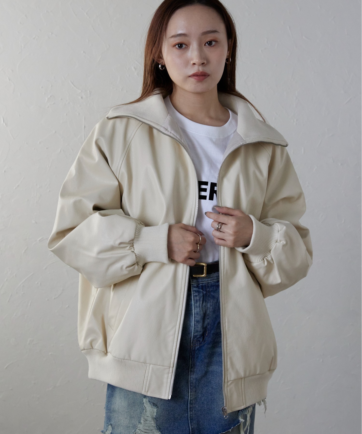model：158cm 着用サイズ：FREE