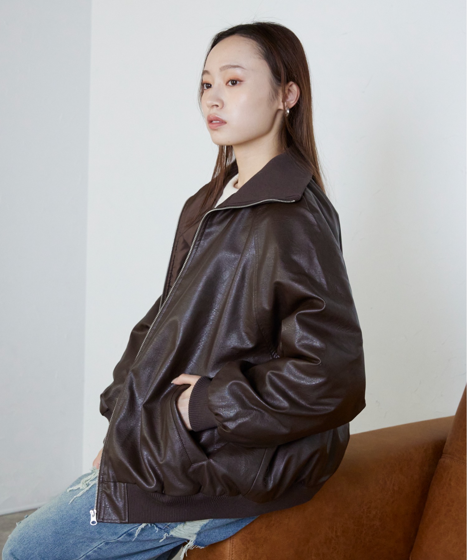 model：158cm 着用サイズ：FREE