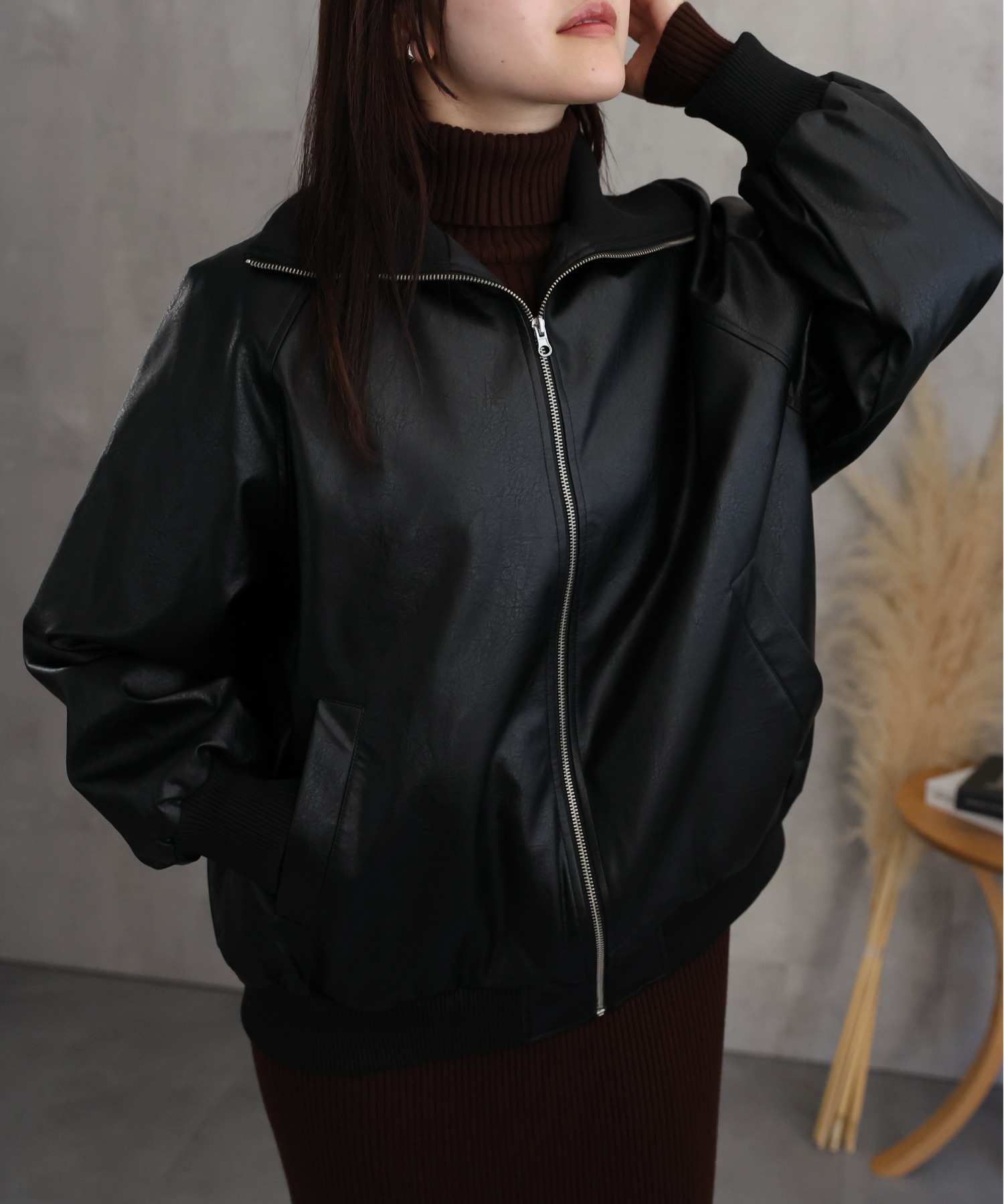 model：158cm 着用サイズ：FREE