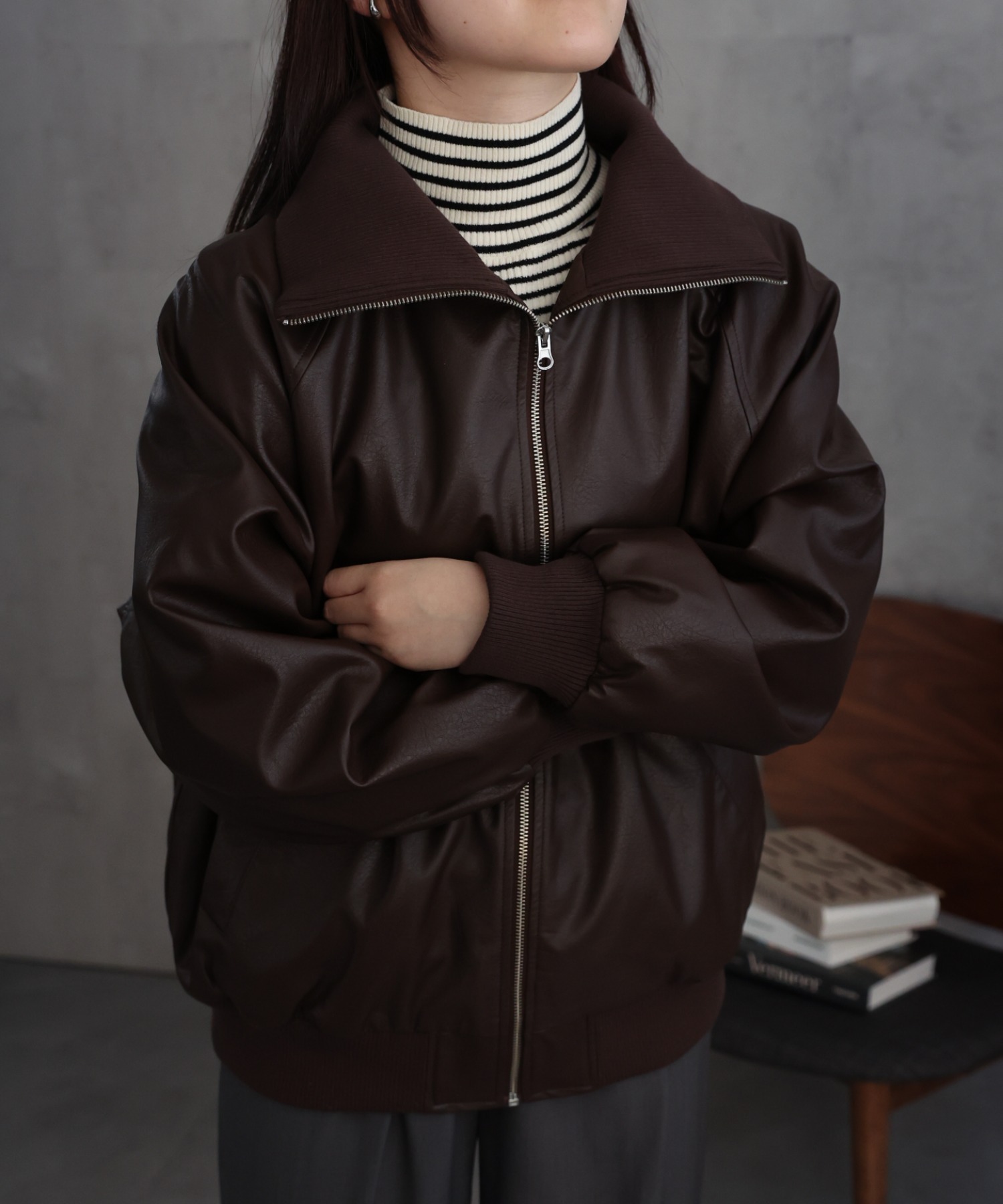 model：158cm 着用サイズ：FREE