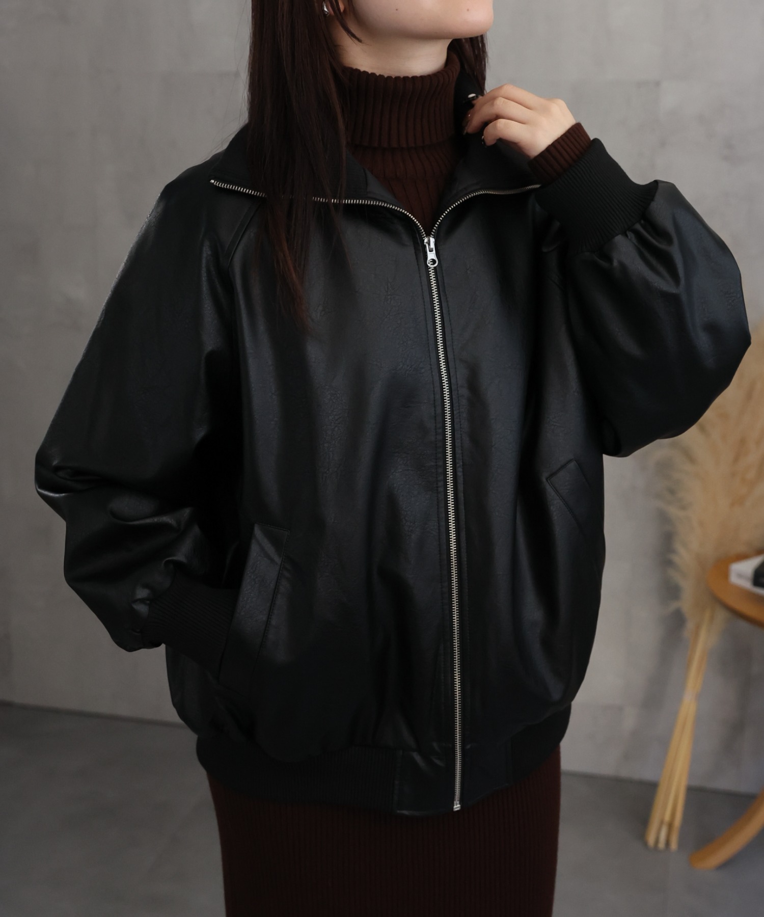 model：158cm 着用サイズ：FREE
