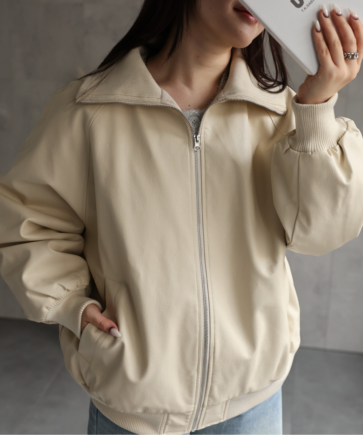 model：158cm 着用サイズ：FREE