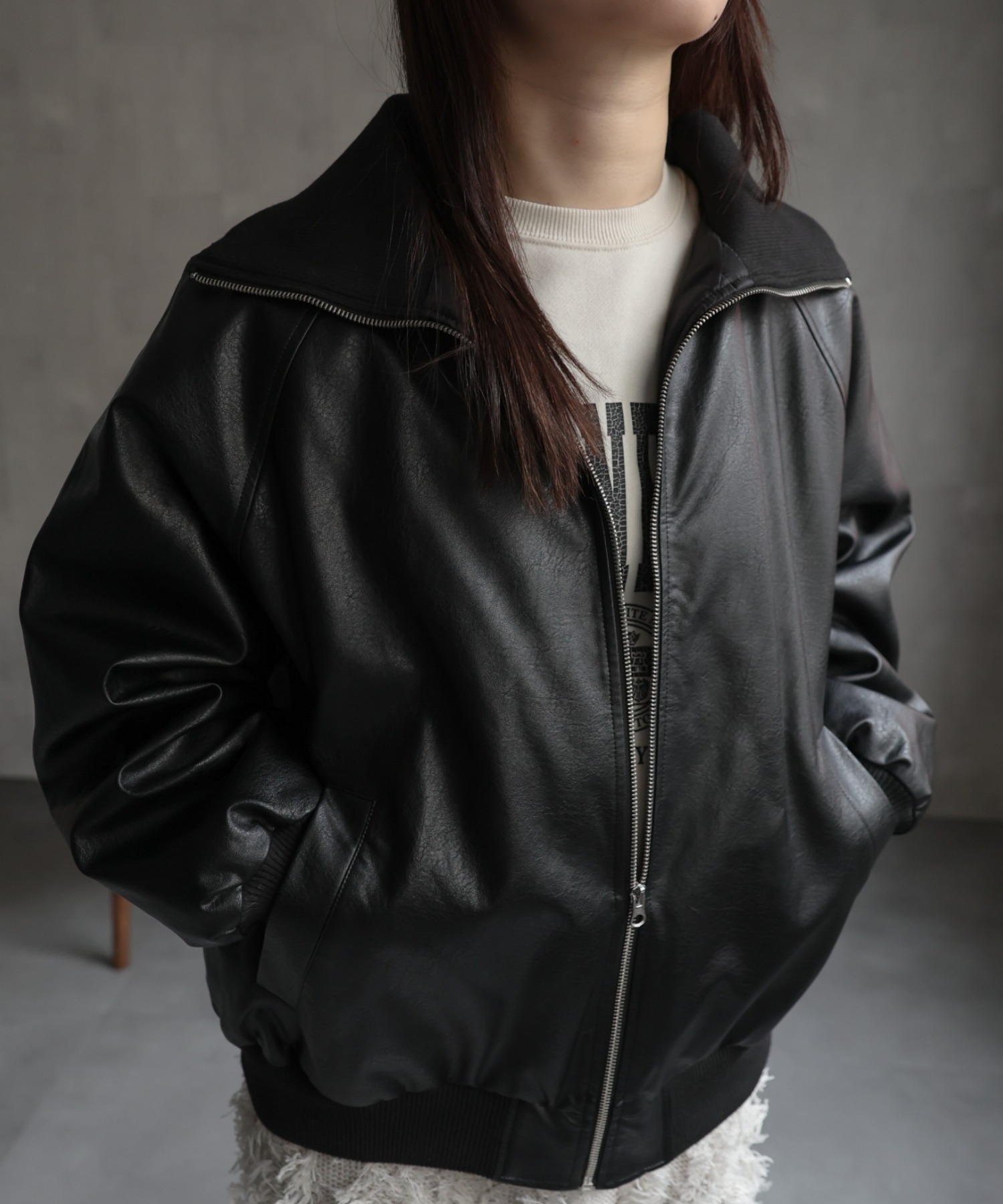 model：158cm 着用サイズ：FREE