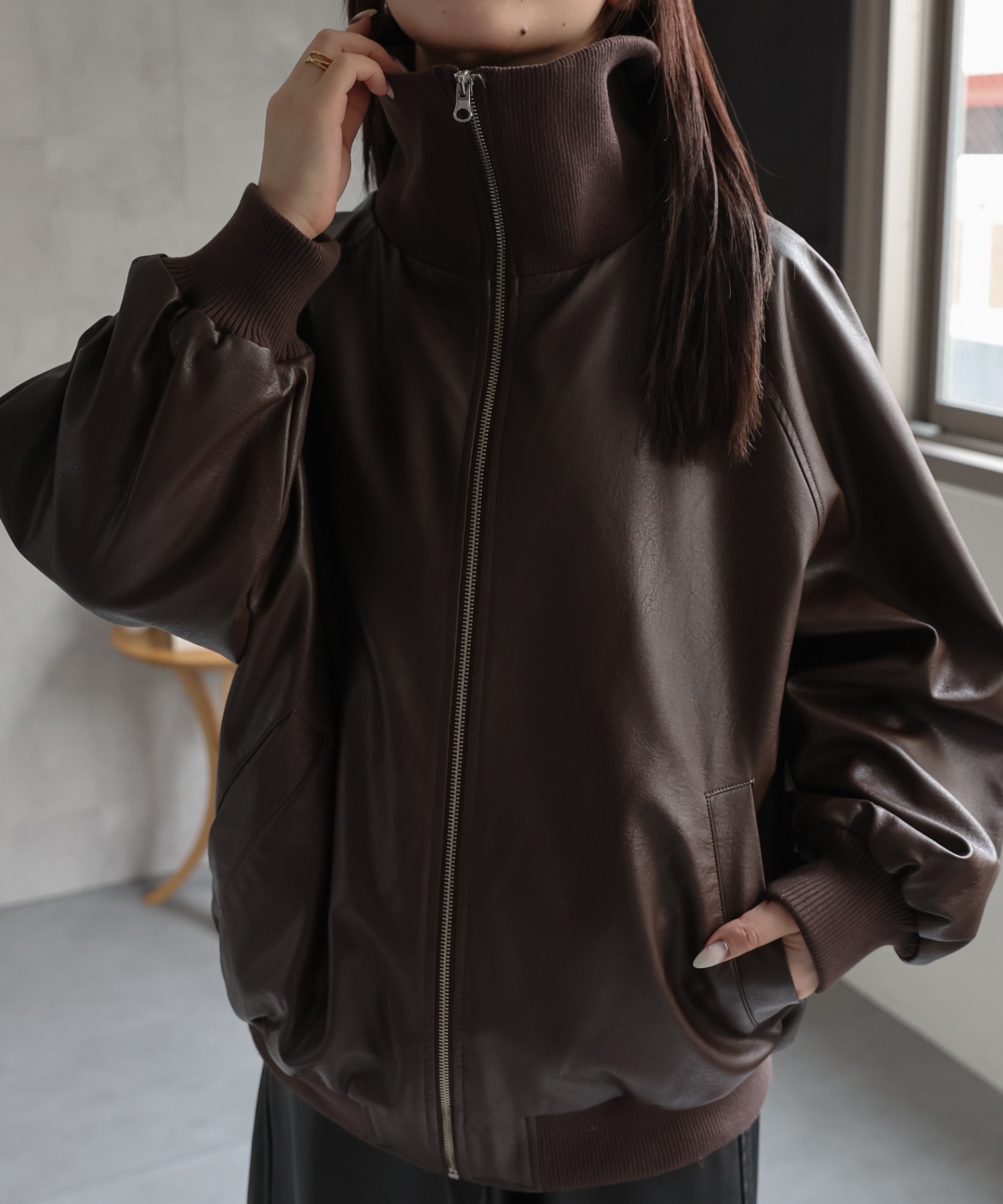 model：158cm 着用サイズ：FREE
