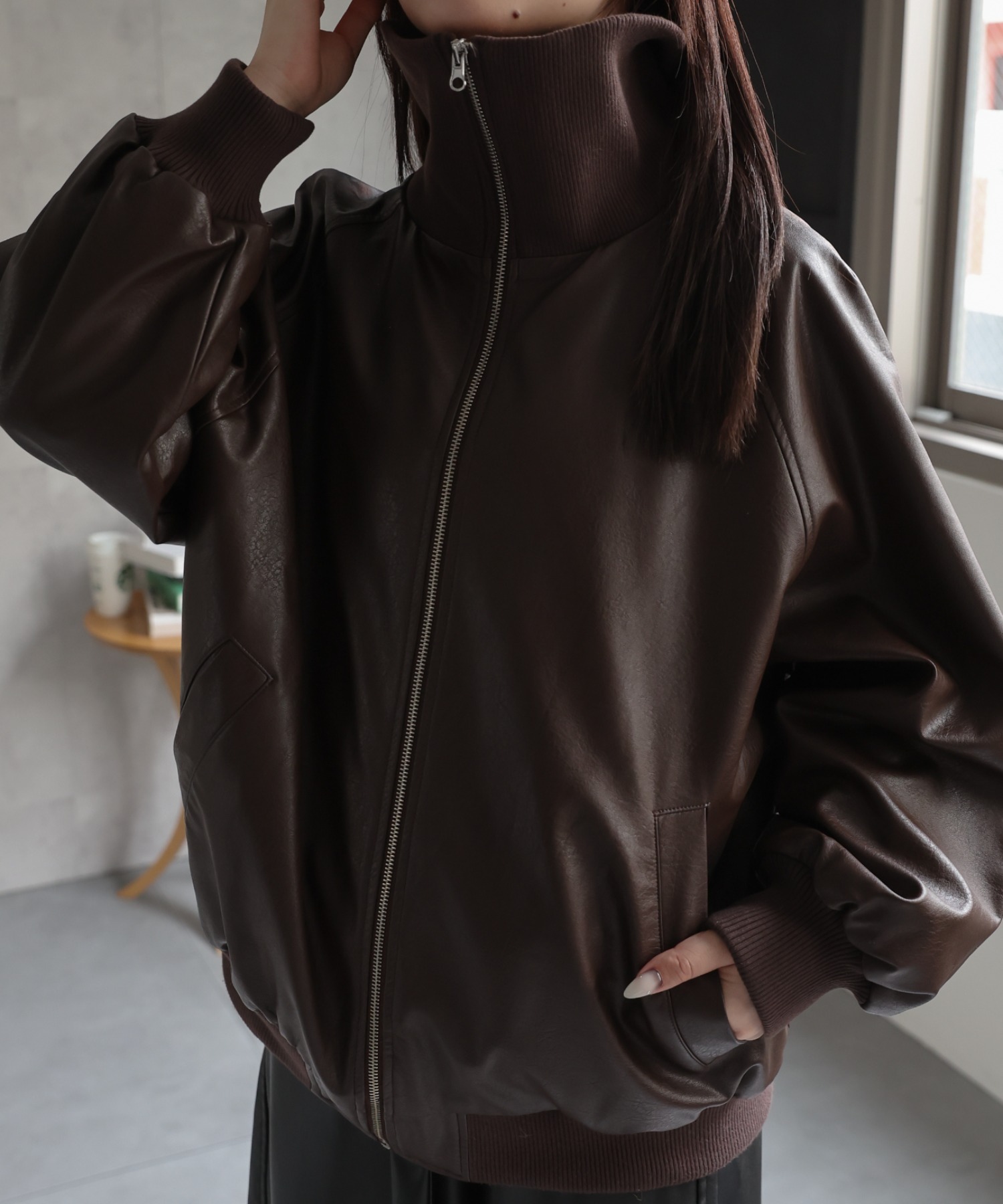 model：158cm 着用サイズ：FREE