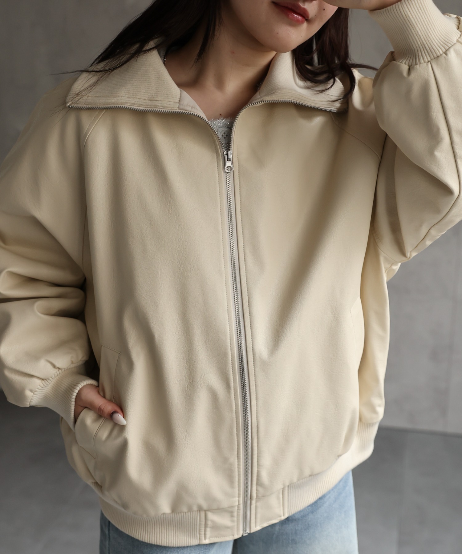 model：158cm 着用サイズ：FREE