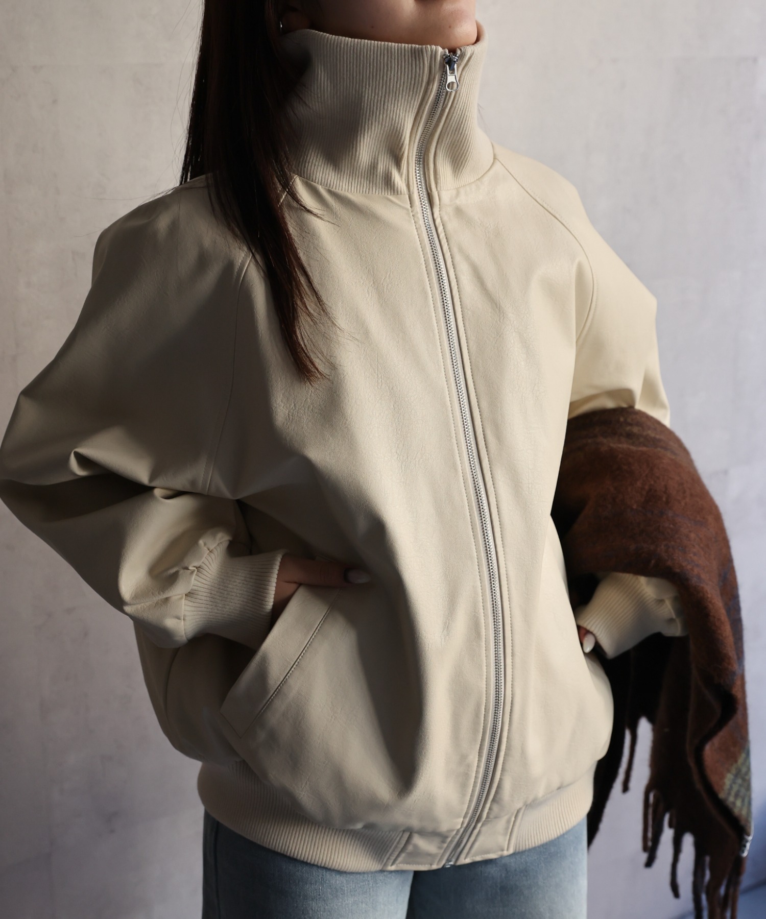 model：158cm 着用サイズ：FREE